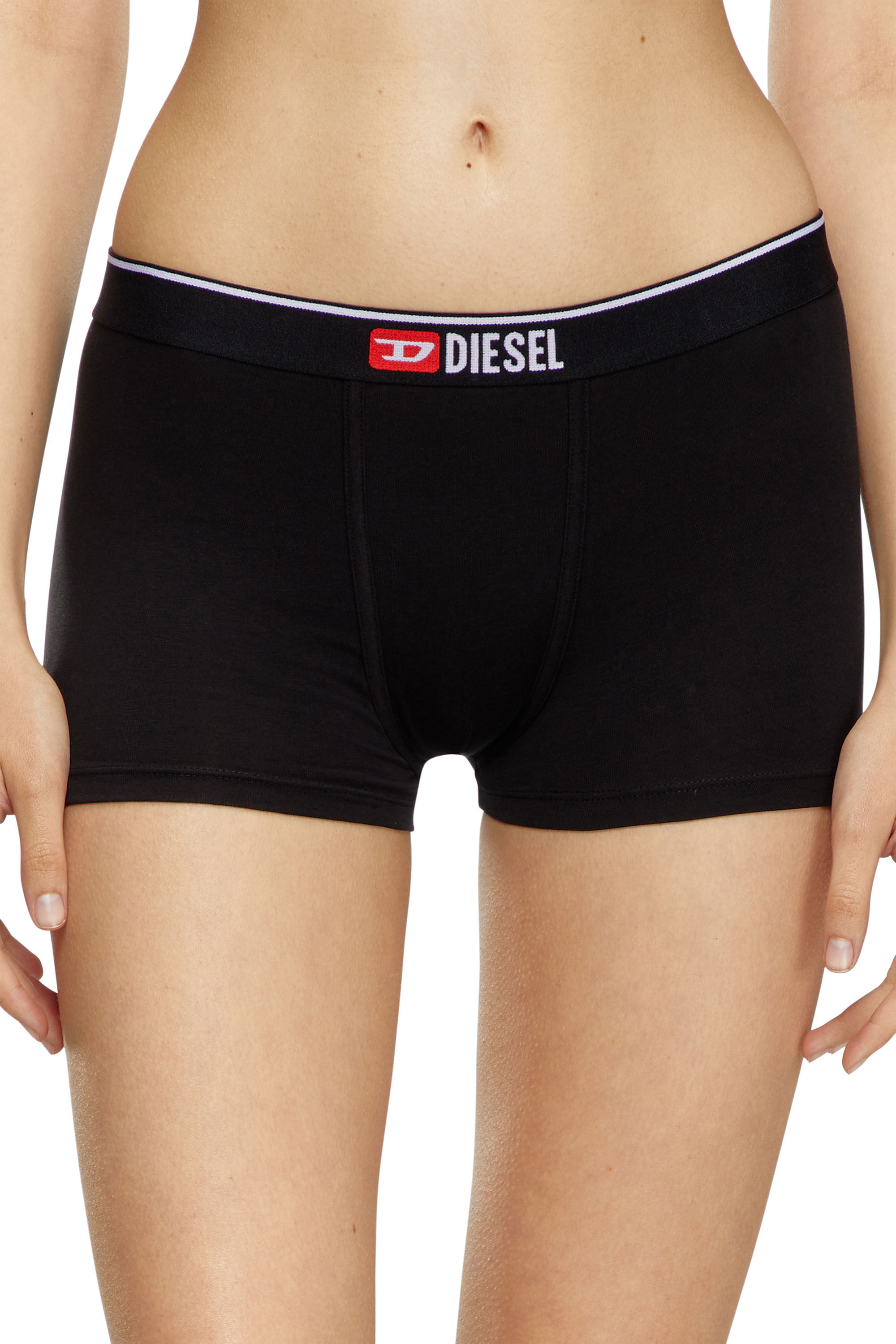 Diesel - UFPN-MYAS-TWOPACK, Female's 2パックショーツ in グレー/ブラック - 3