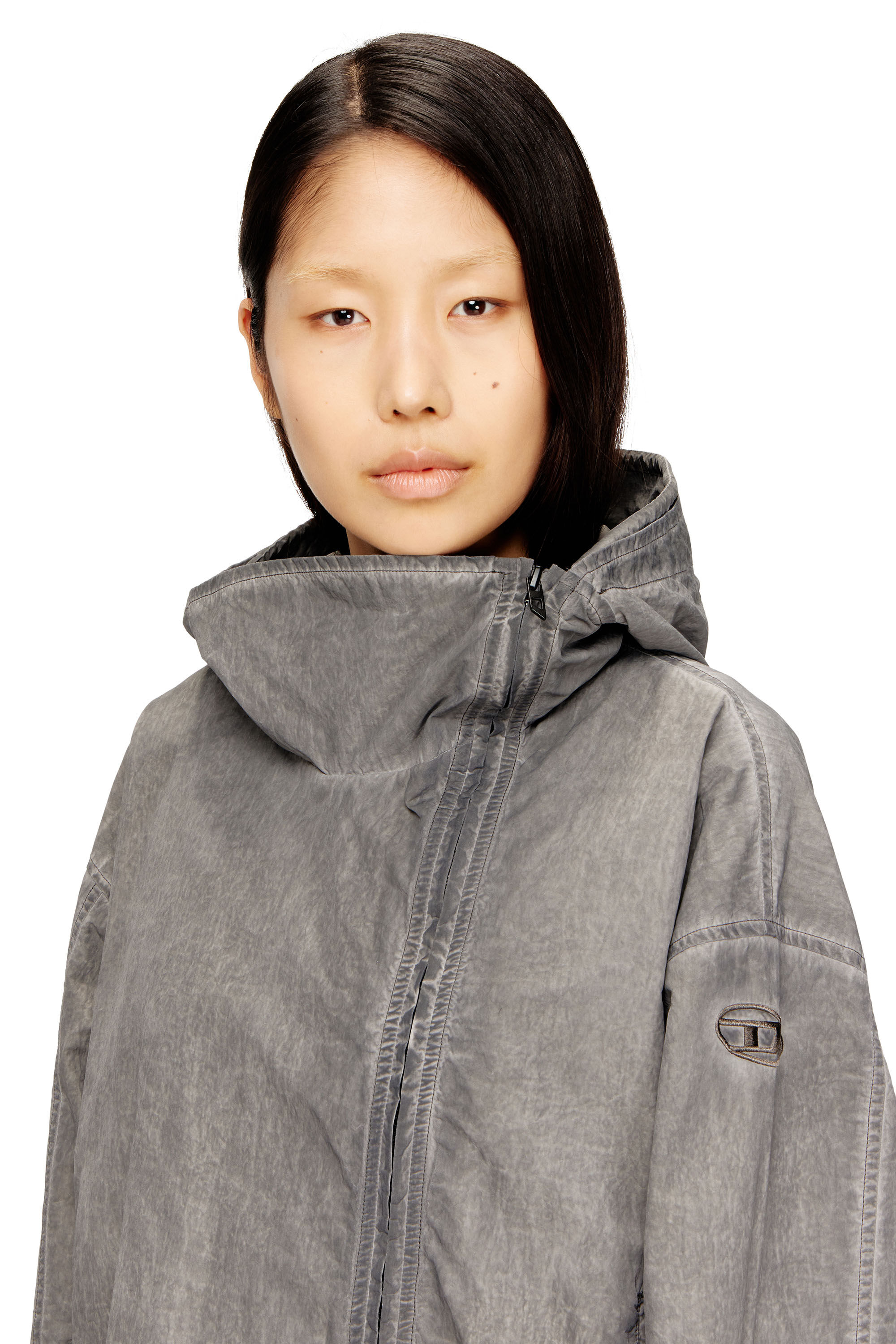 G-ORILLA フード付きジャケット｜グレー｜ウィメンズ｜DIESEL