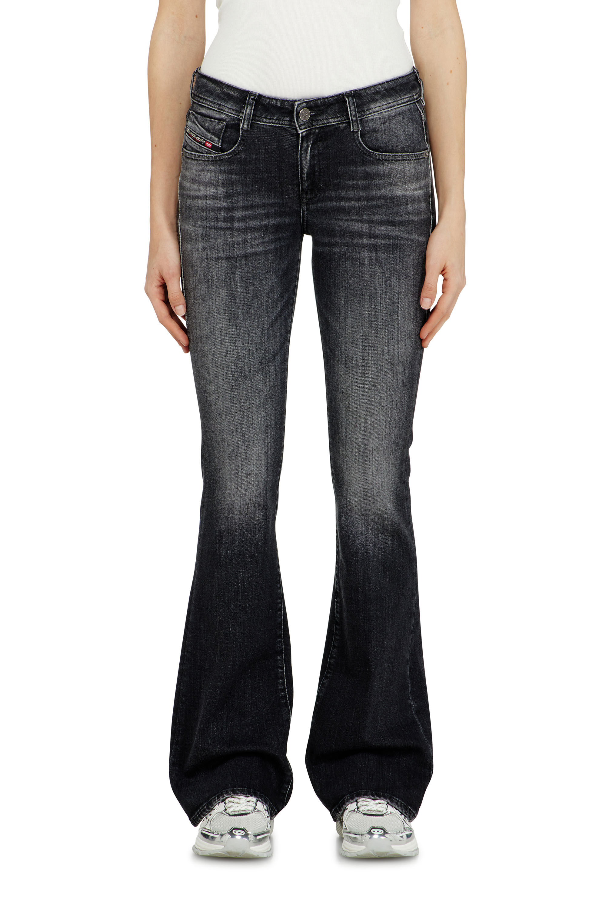 Diesel - Female's Bootcut Jeans 1969 D-Ebbey 09L98, ブラック/ダークグレー - 4