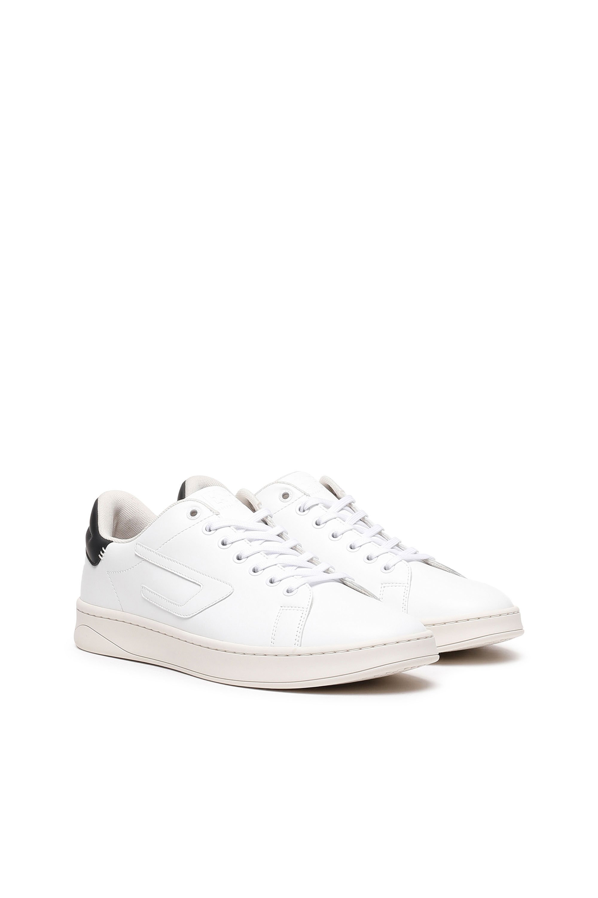 Diesel - S-ATHENE LOW, Male's ローカットスニーカー - S-Athene Low in ホワイト/ブラック - 3