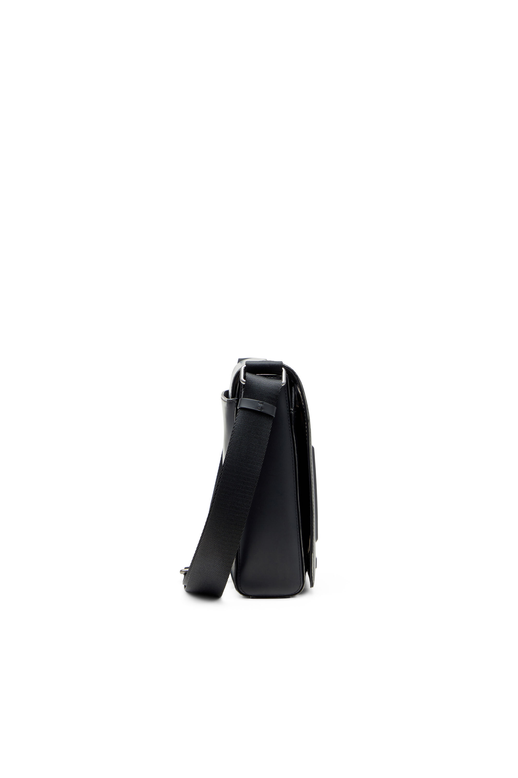 Diesel - DSL 3D MESSENGER S X, Male's Dsl 3D-Messenger bag in brushed PU in ブラック - 4
