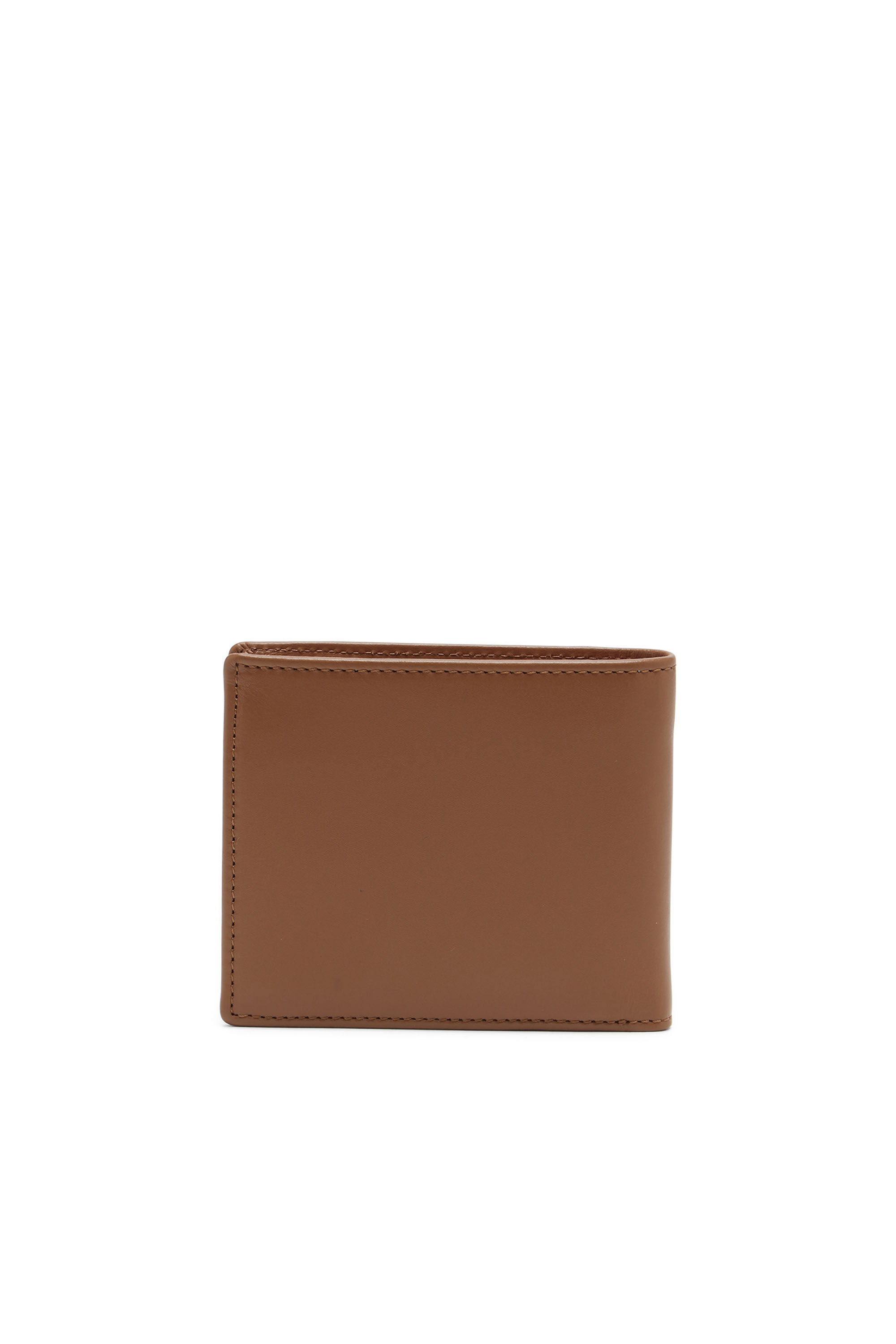 BI-FOLD COIN S カウレザー二つ折りウォレット｜ブラウン｜メンズ｜DIESEL ヘアアクセサリー製作にもグログランリボンレオパードヒョウ柄ルルベ ちゃん