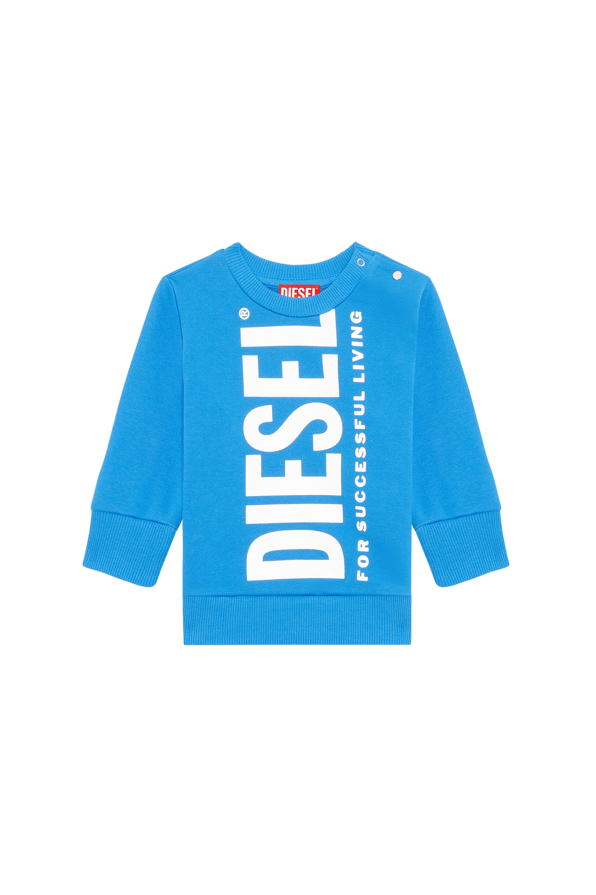 Diesel - SGONYB, Unisex's ベビー スウェット ロゴ in ブルー - 1