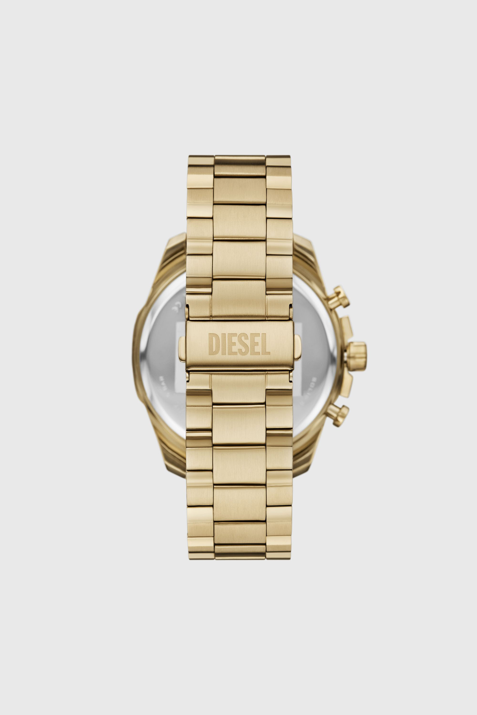 Diesel - DZ4684 WATCH, Male's Mega Chief Slim Stainless Steel Watch in ゴールド - 2