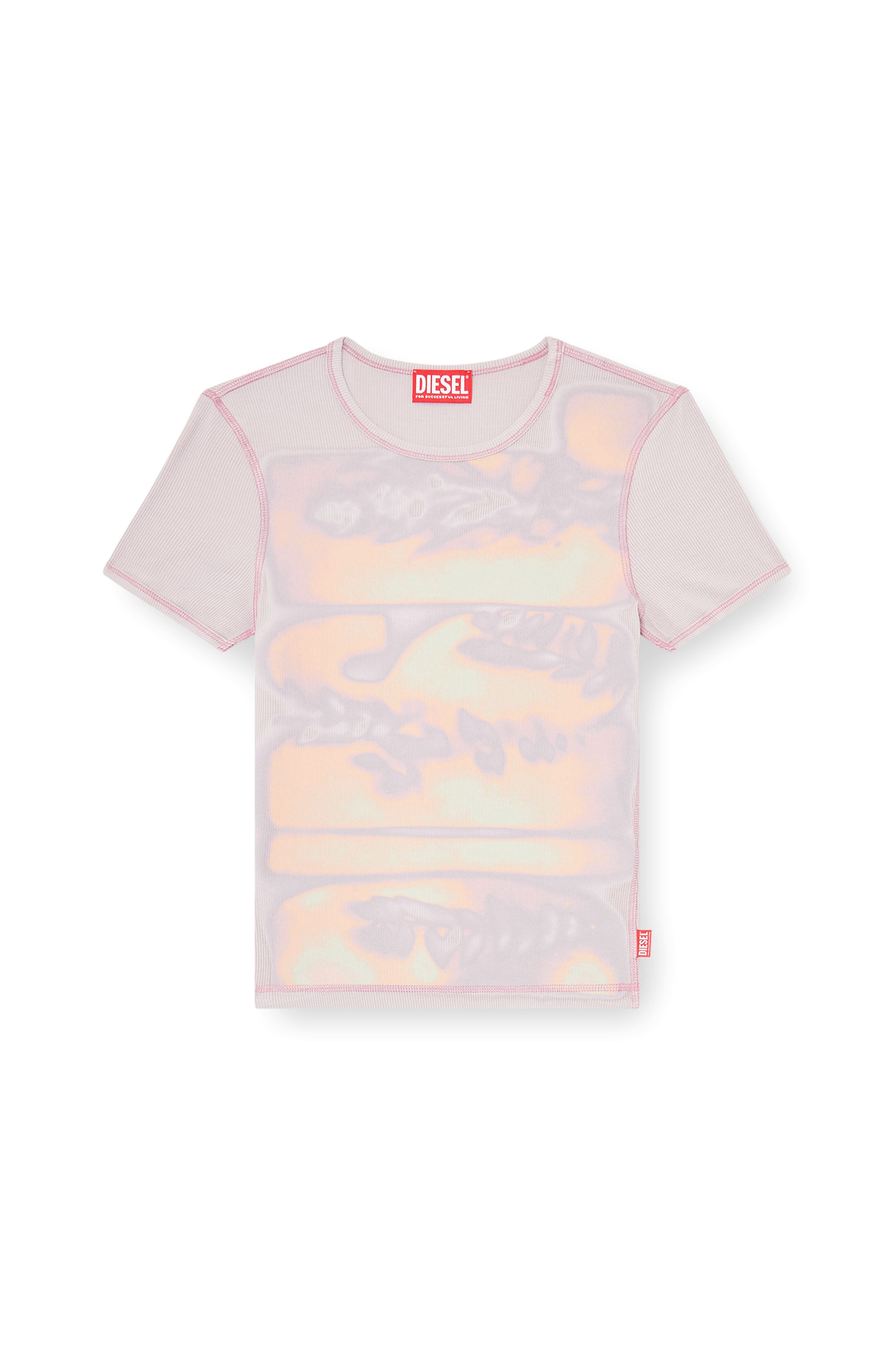 Diesel - T-ELE-LONG-AA1, Female's 半袖トップ in null - 2