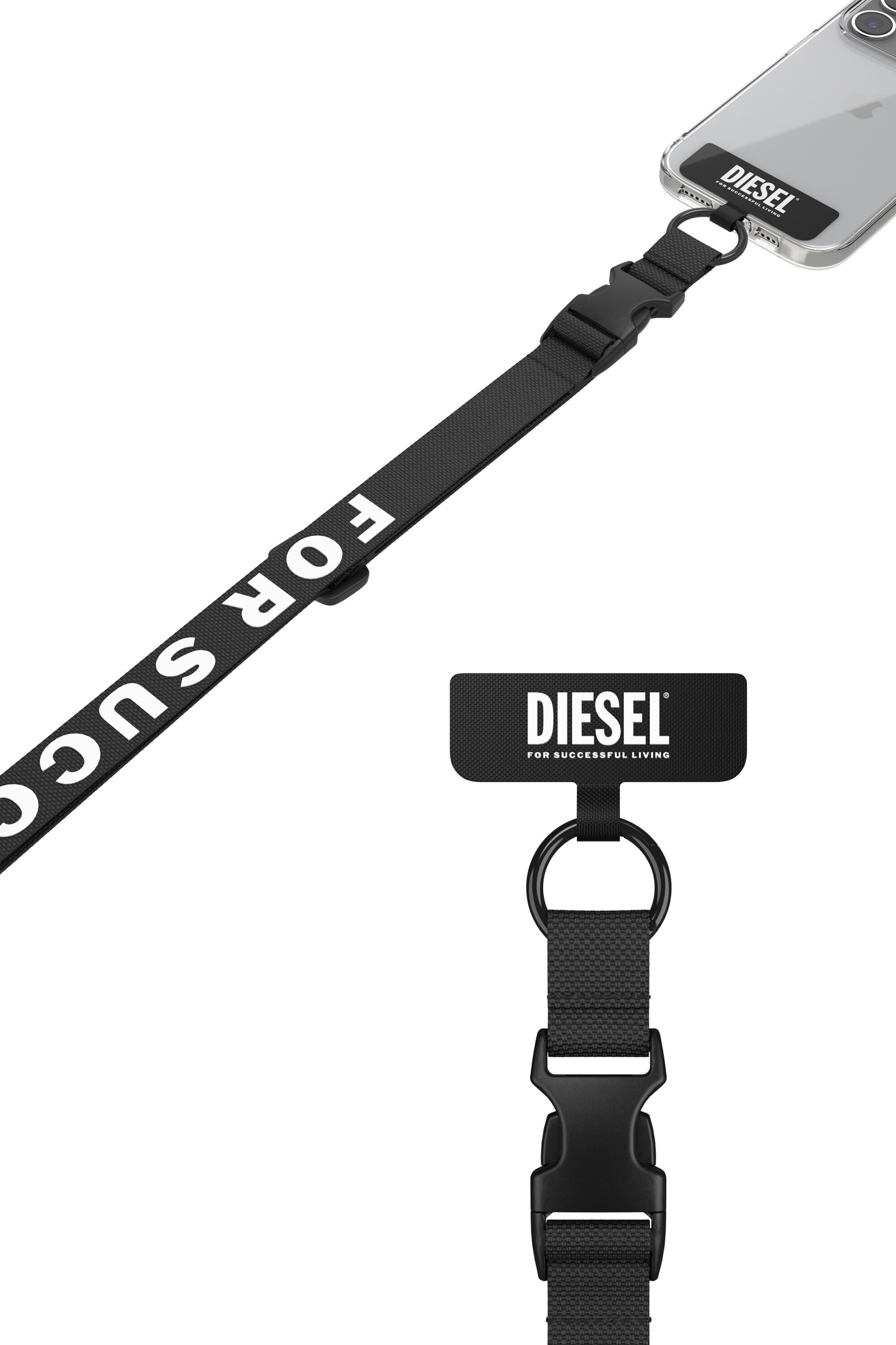Diesel - 52944 UNIVERSAL NECKLACE, ブラック - Image 4