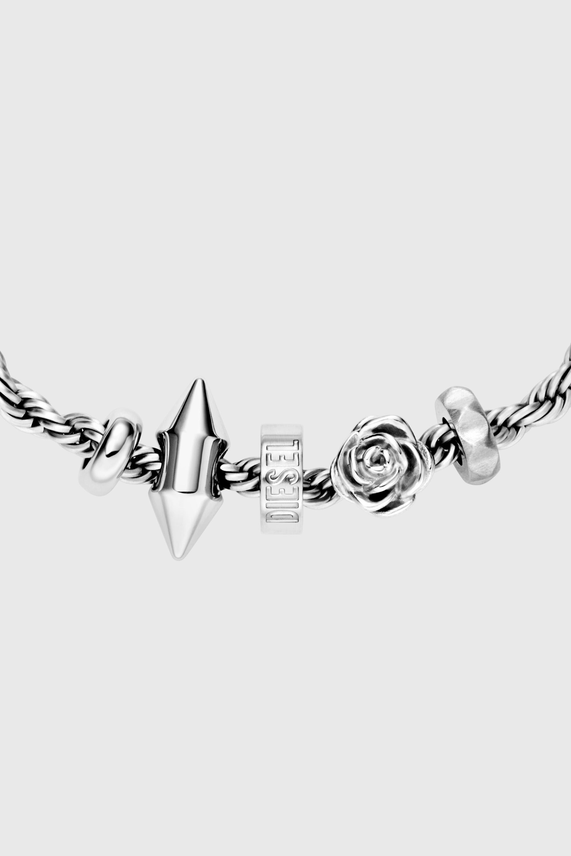 DIESEL シルバー ブレスレット ネックレス DX1622040 JEWELLERY ブレスレット｜シルバー｜ウィメンズ｜DIESEL