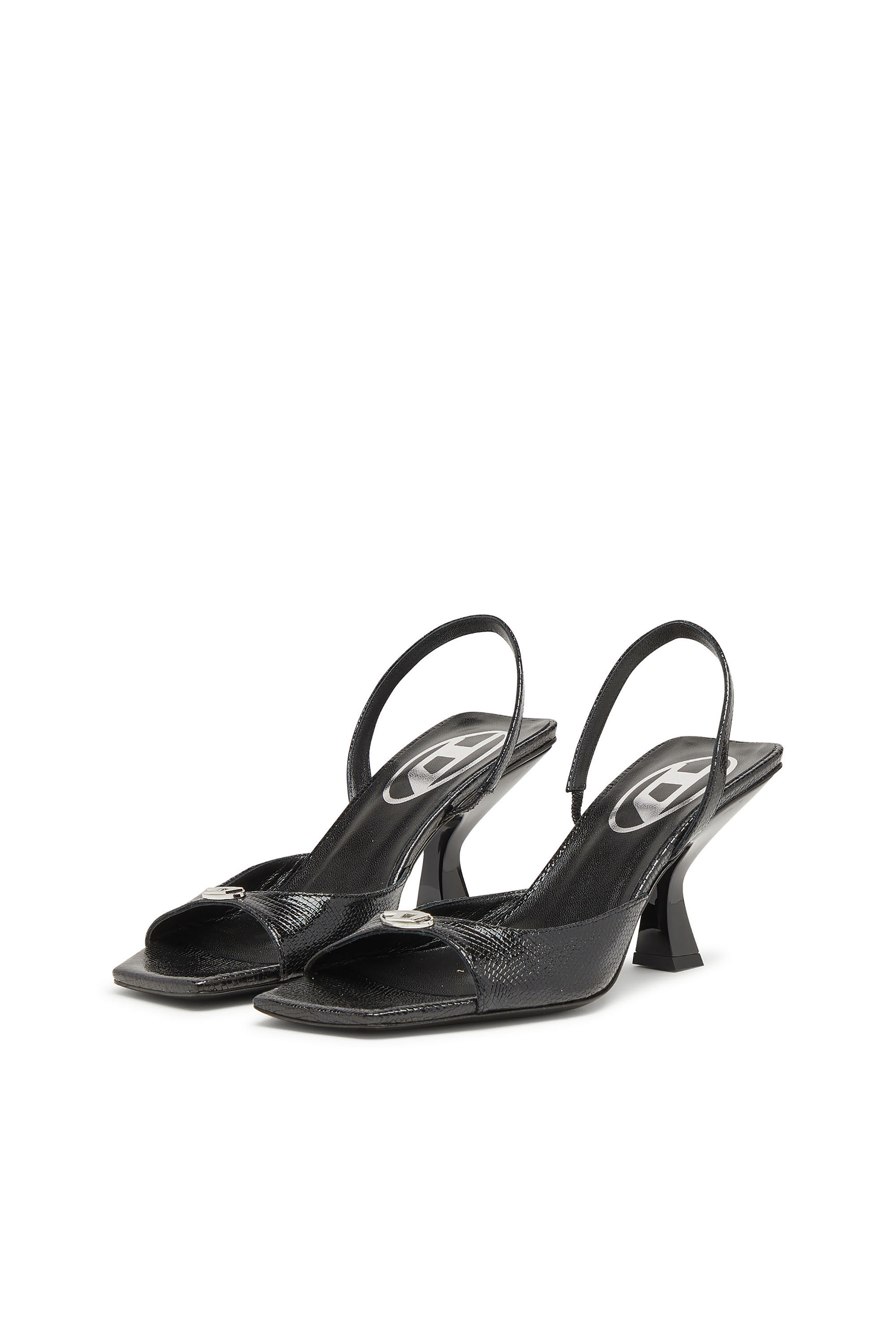Diesel - D-AMBER 75 SANDAL, Female's サンダル in ブラック - 8
