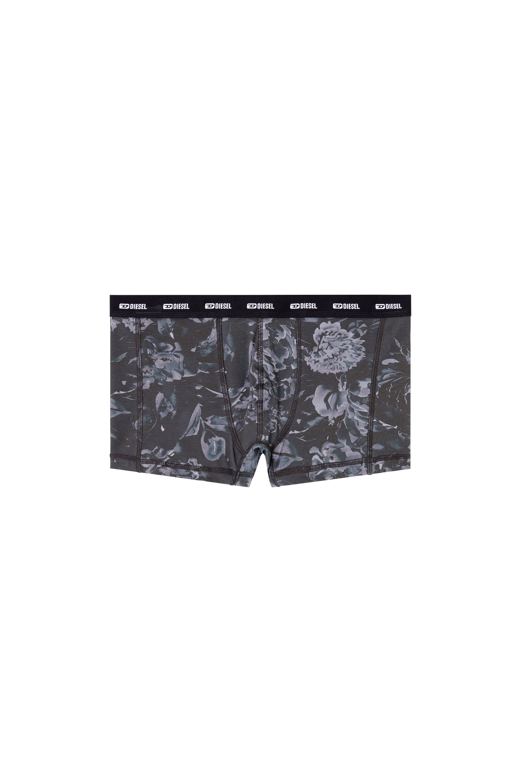 Diesel - DAMIEN-UTLT, Male's Boxer briefs with Flower print in グレー - 2