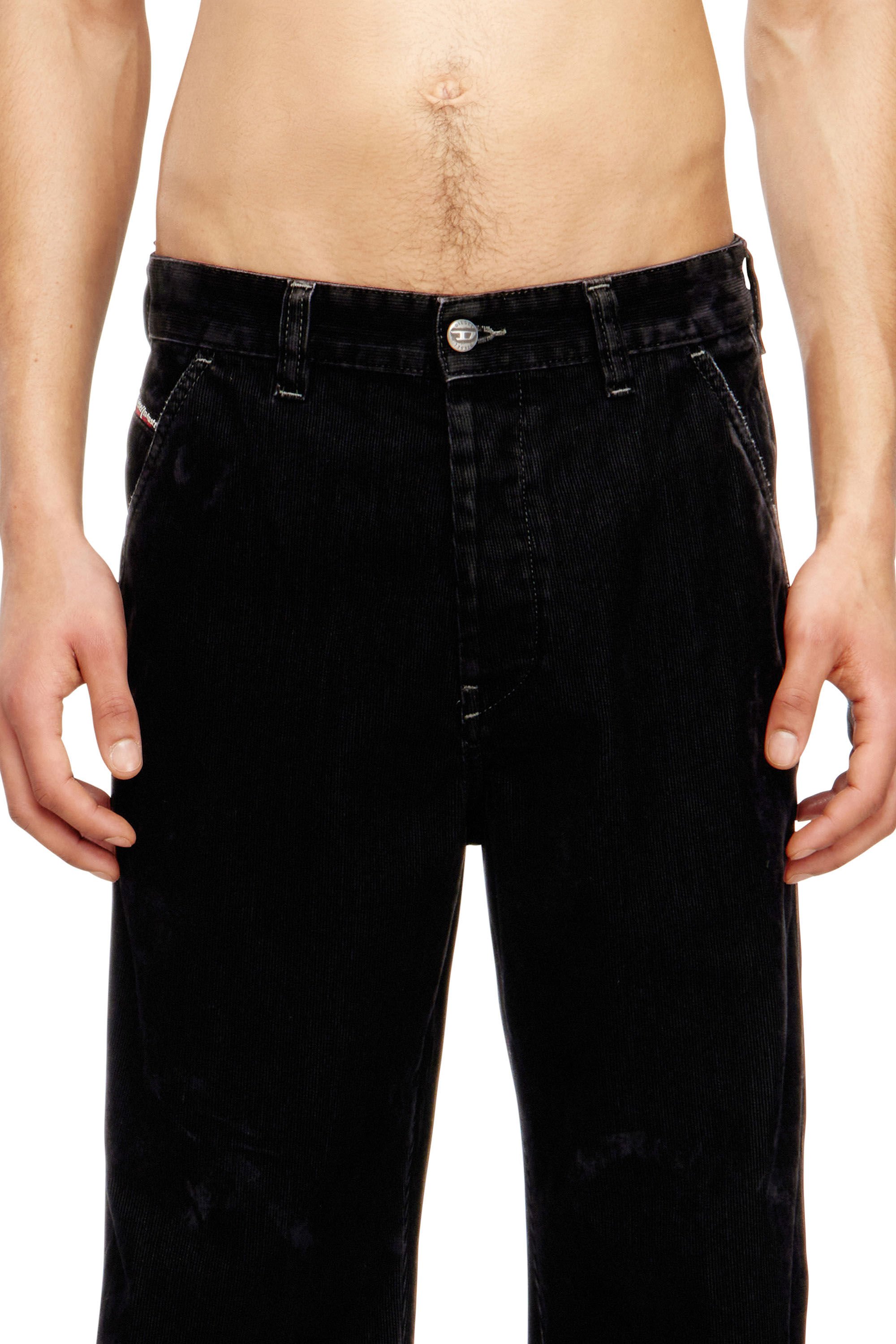 Diesel - Unisex's Regular Jeans D-Phant-chino 068VE, ブラック/ダークグレー - 7