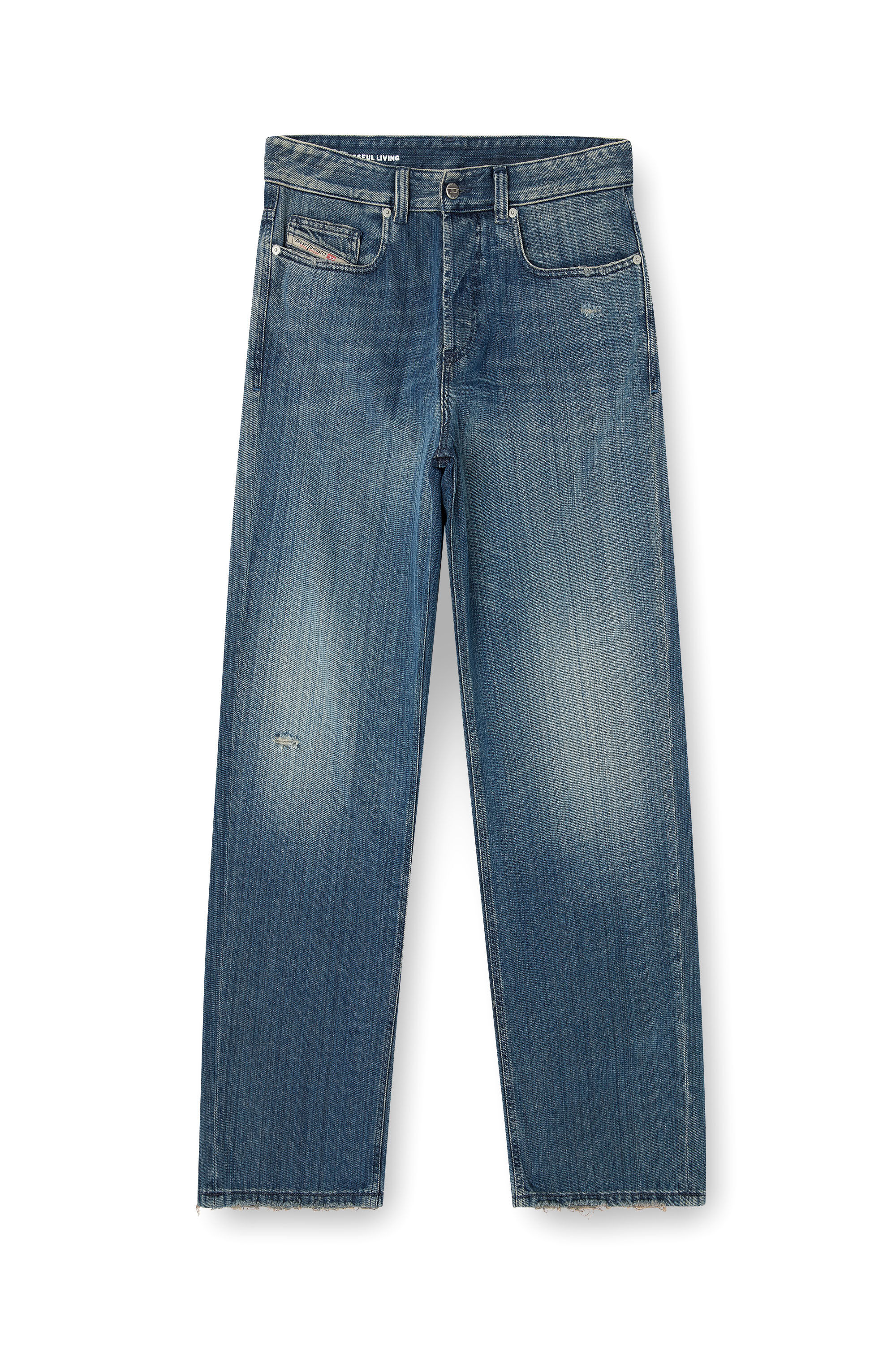 Diesel - Male's Relaxed Jeans 2001 D-Macro 09M09, ダークブルー - 2