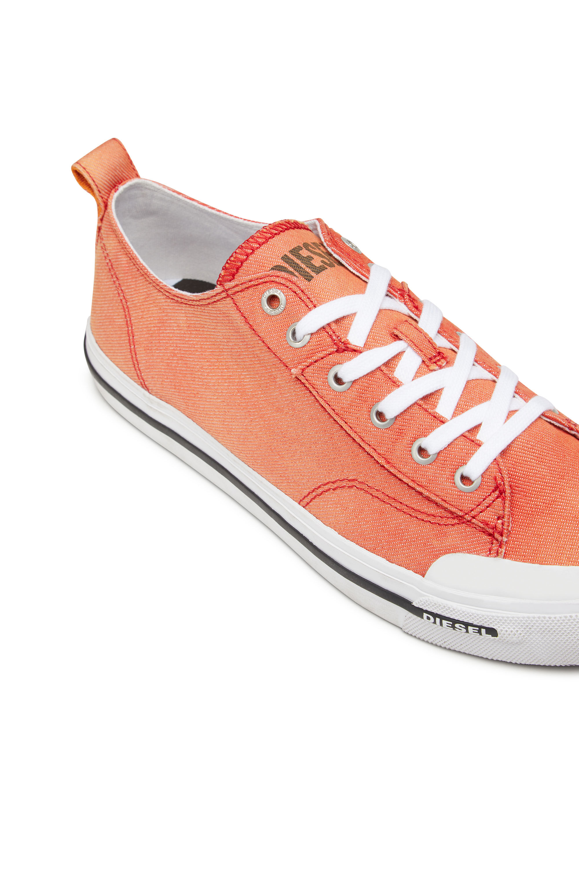Diesel - S-ATHOS LOW, Male's ローカット スニーカー in オレンジ - 7