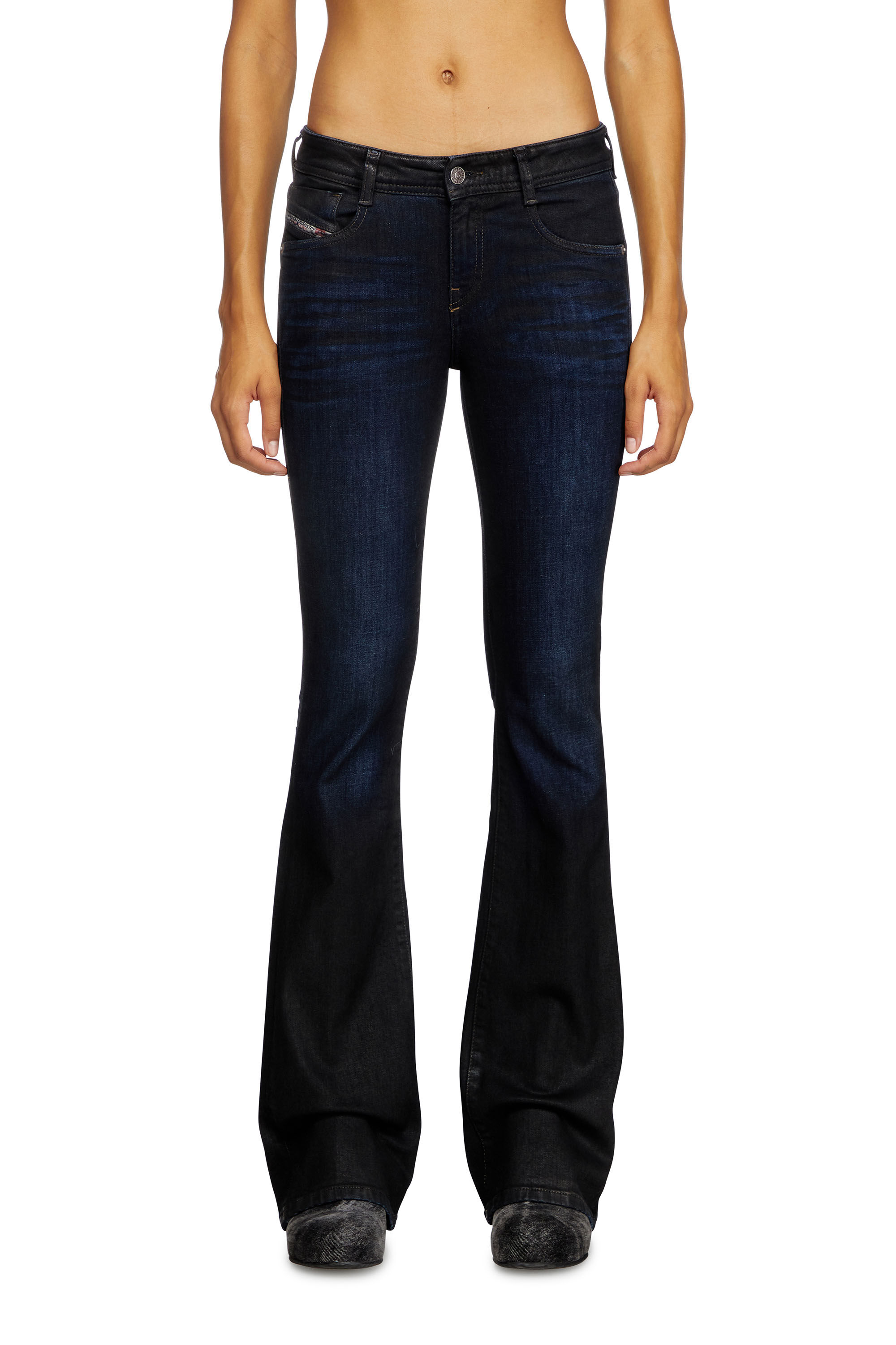 Diesel - Female's Bootcut Jeans 1969 D-Ebbey 09J18, ダークブルー - 3