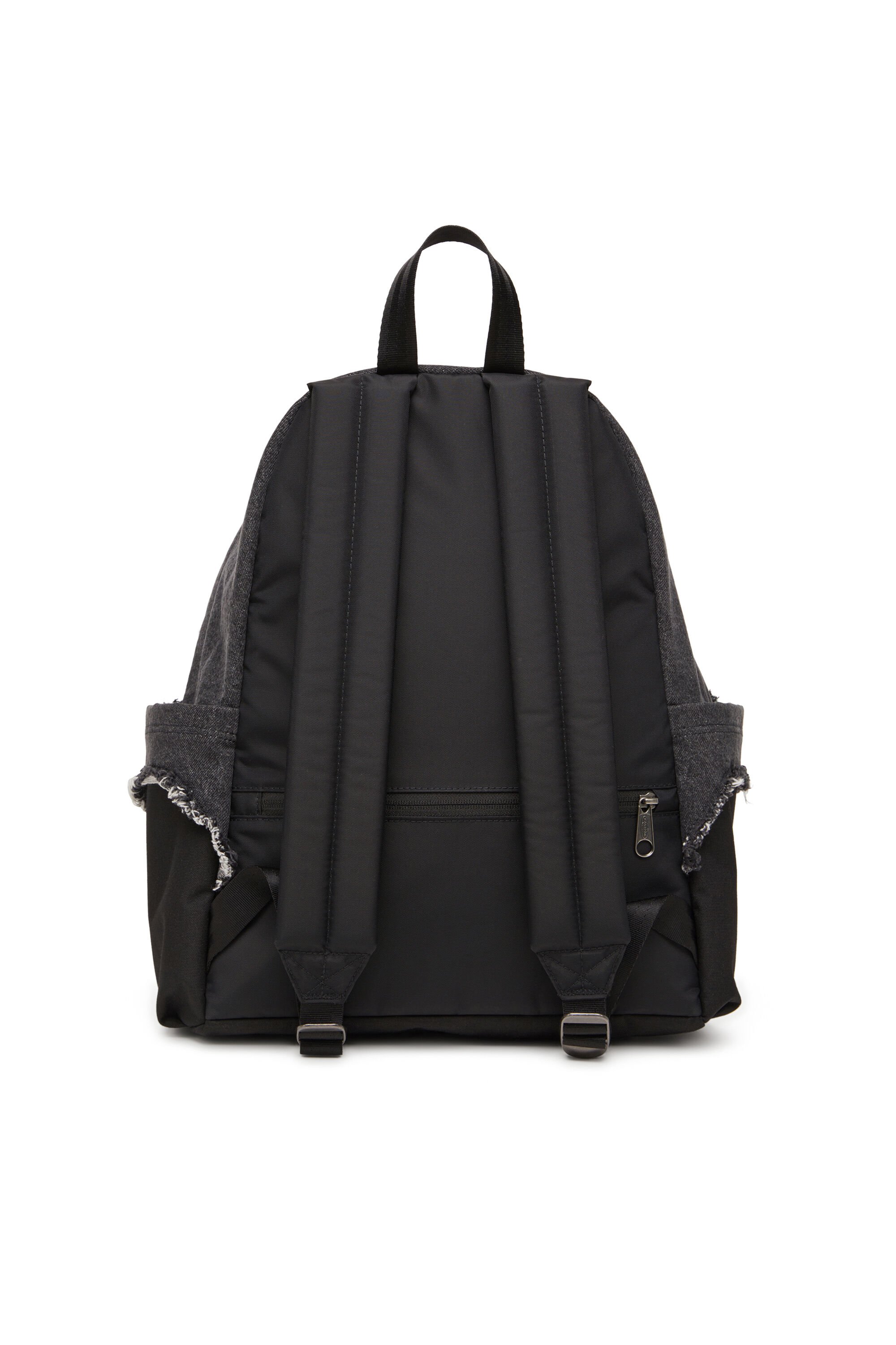 Diesel - DIESEL DAY PAK'R, Unisex's Backpack in destroyed denim and CORDURA® in ブラック - 3