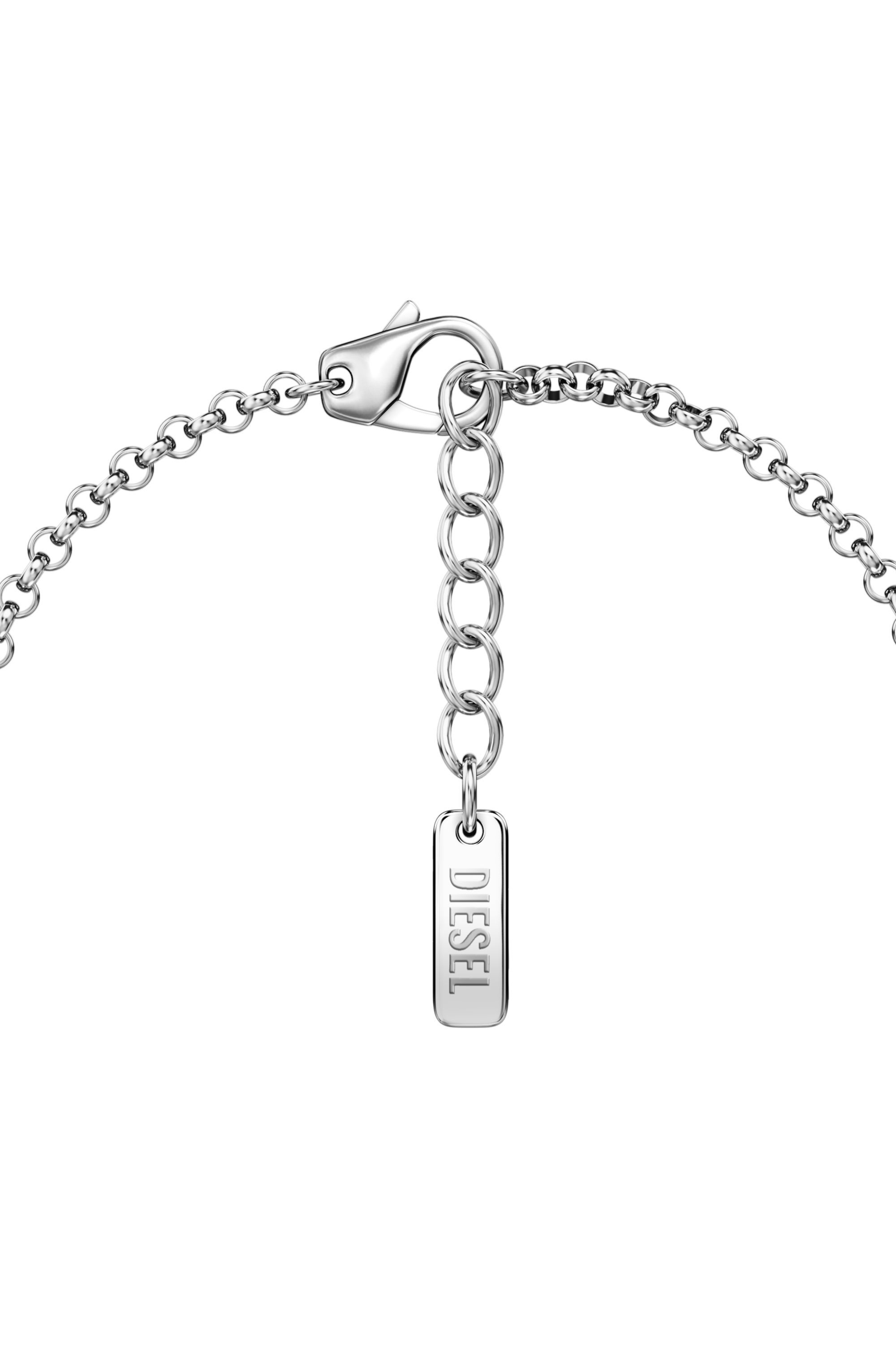 DX1726040 Stainless Steel Chain Bracelet｜シルバー｜ウィメンズ｜DIESEL