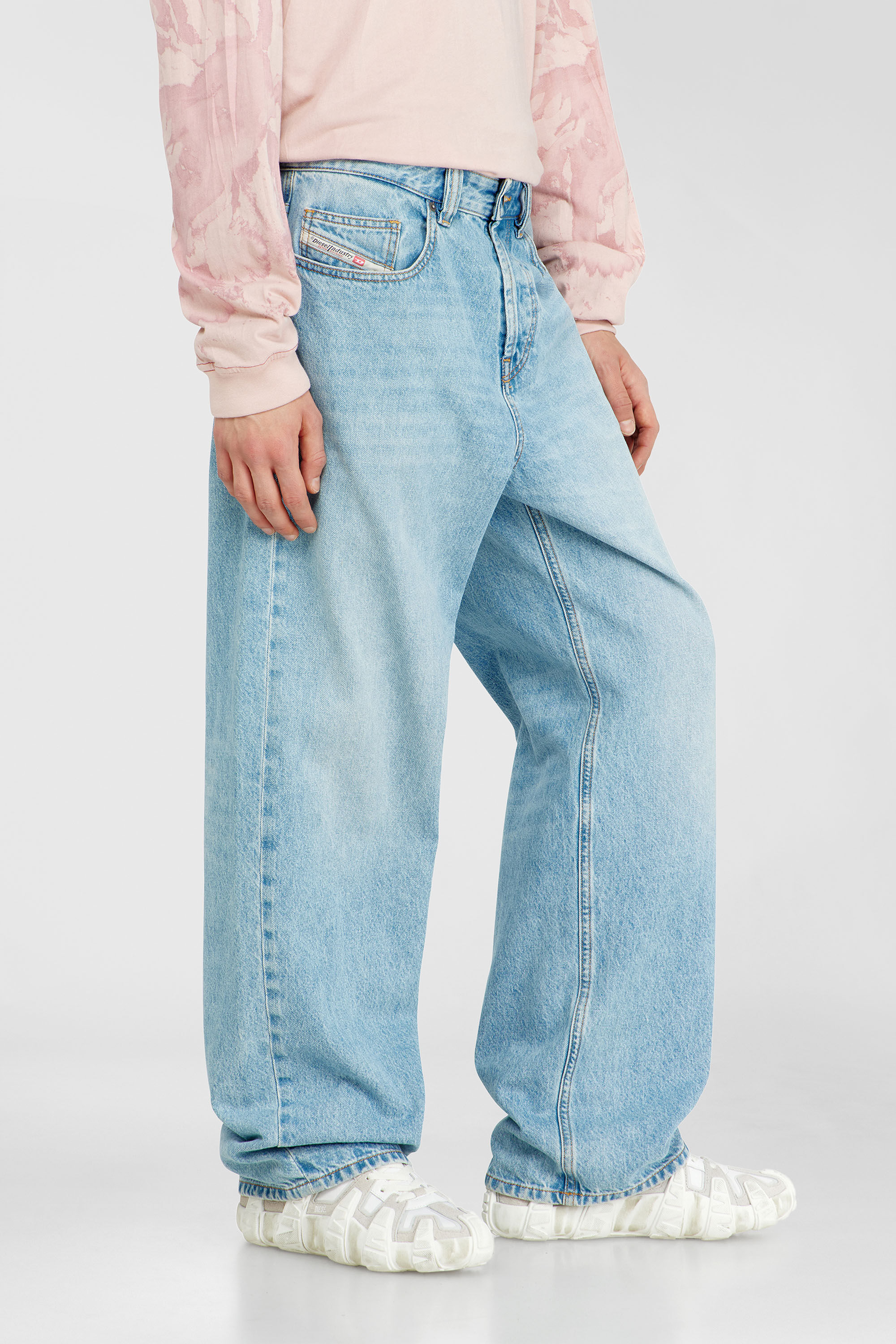 Relaxed Jeans ローウエスト 2001 D-Macro | ライトブルー | メンズ