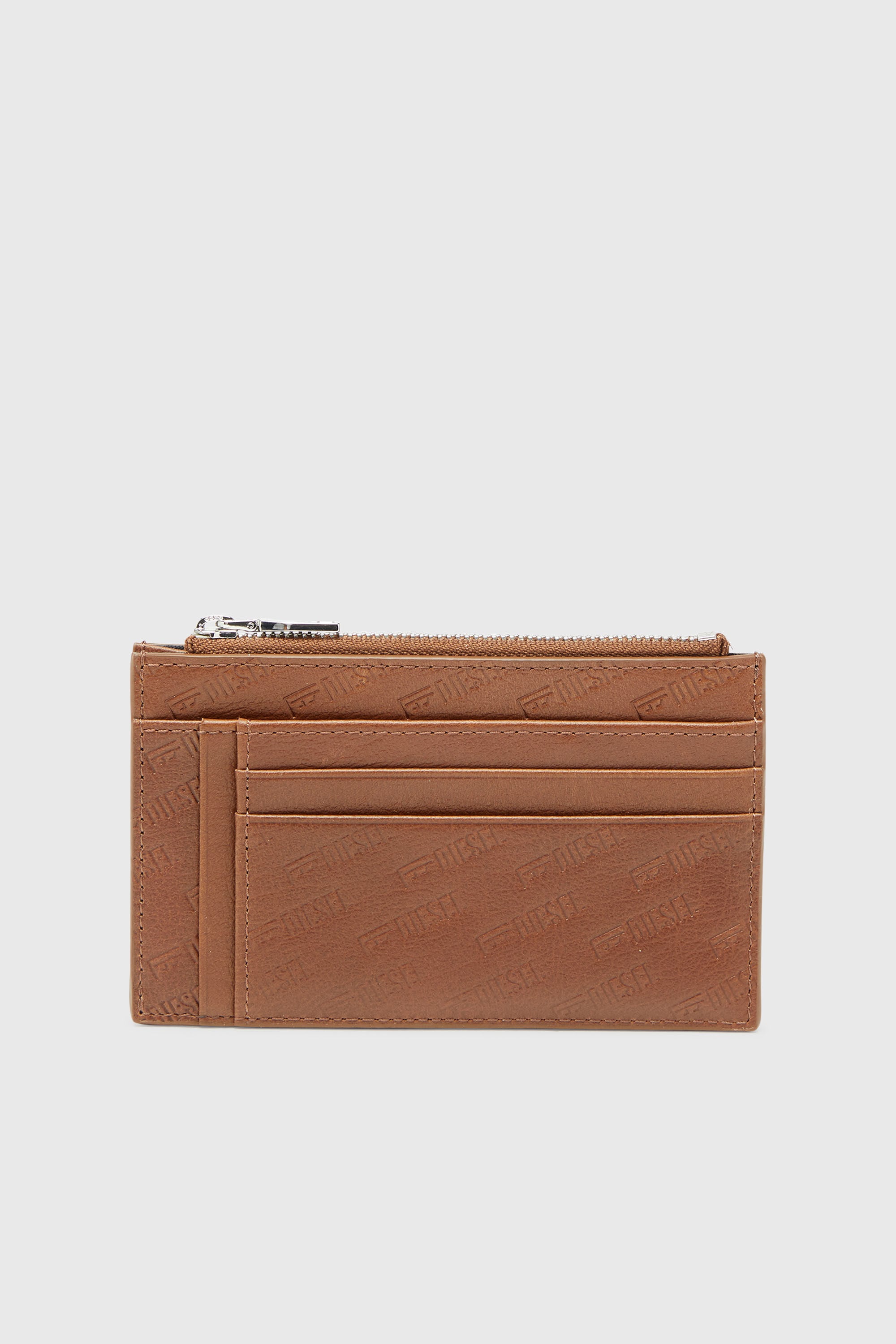 Diesel - MONOGRAM CARD CASE VI, Male's フラグメントケース in ブラウン - 1