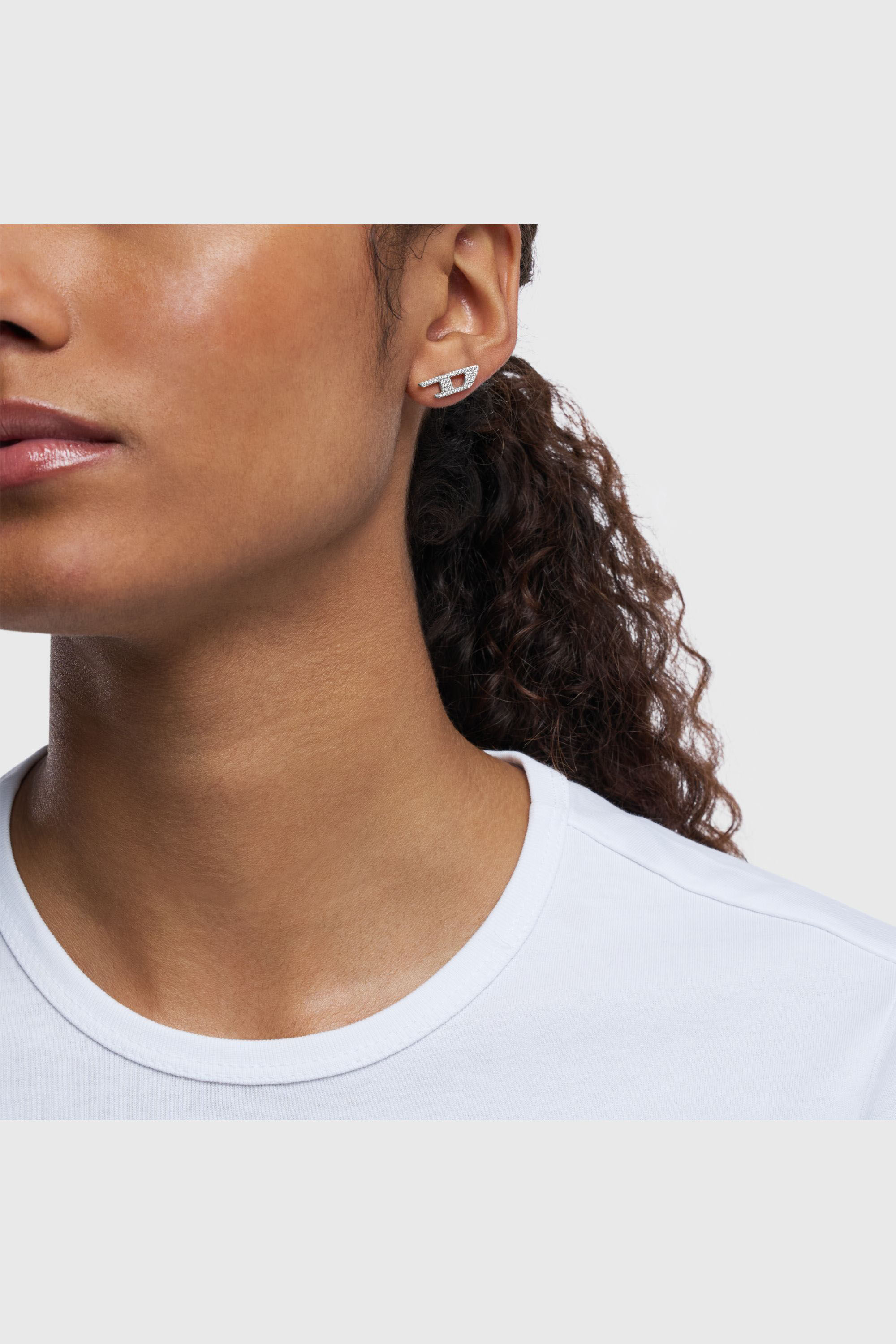 Diesel - DX1630040 JEWELLERY, Unisex's ピアス（片耳用） in シルバー - 3