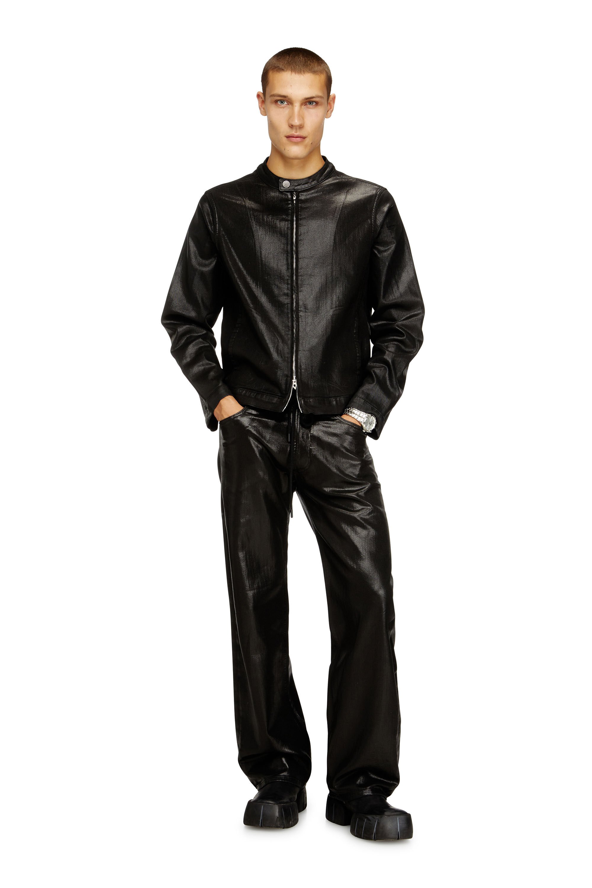 Diesel - Male's Relaxed 2080 D-Reel Joggjeans&reg; 068VD, ブラック/ダークグレー - 1