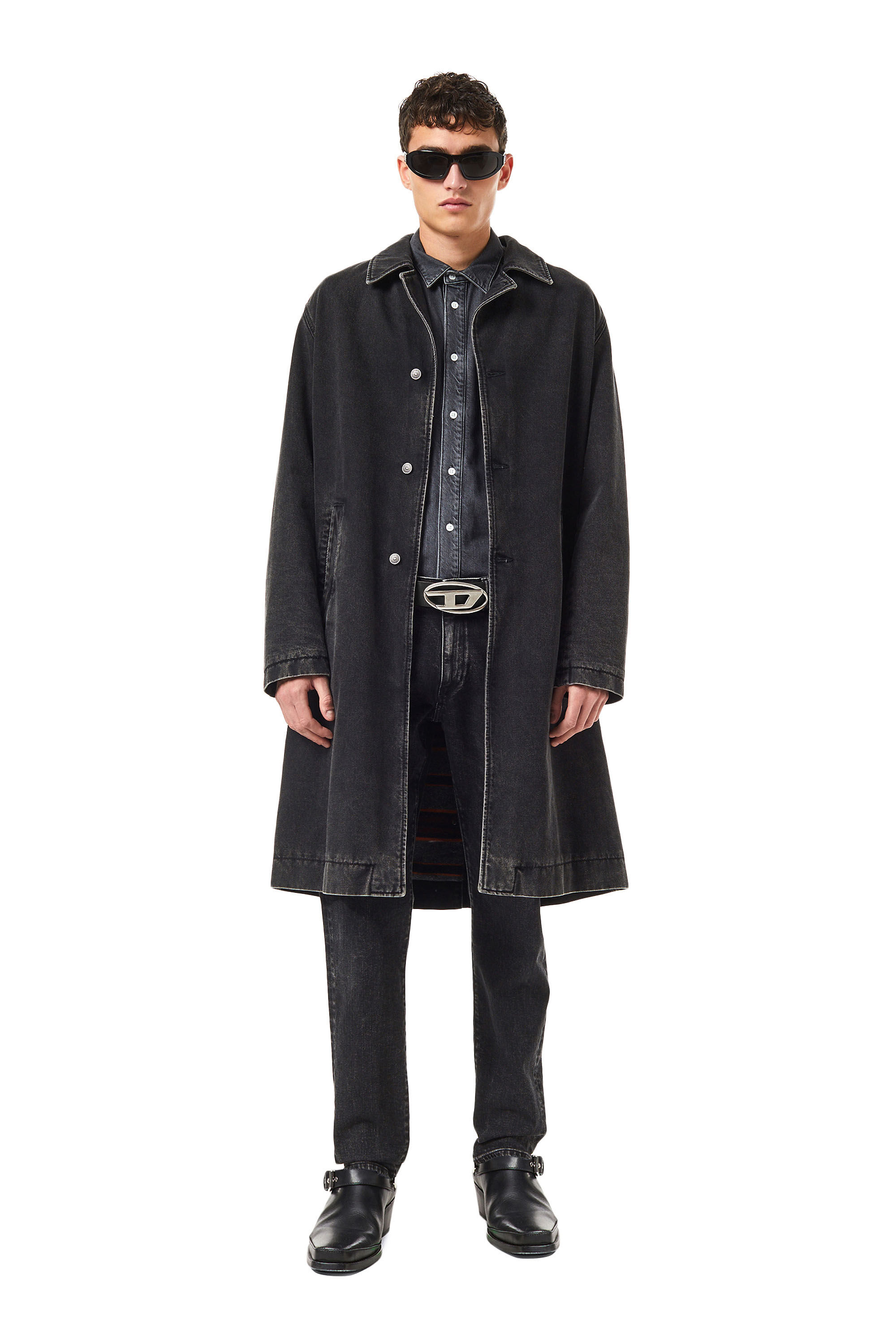 Diesel - D-ROKU-LONG CAR COAT,  - Image 1