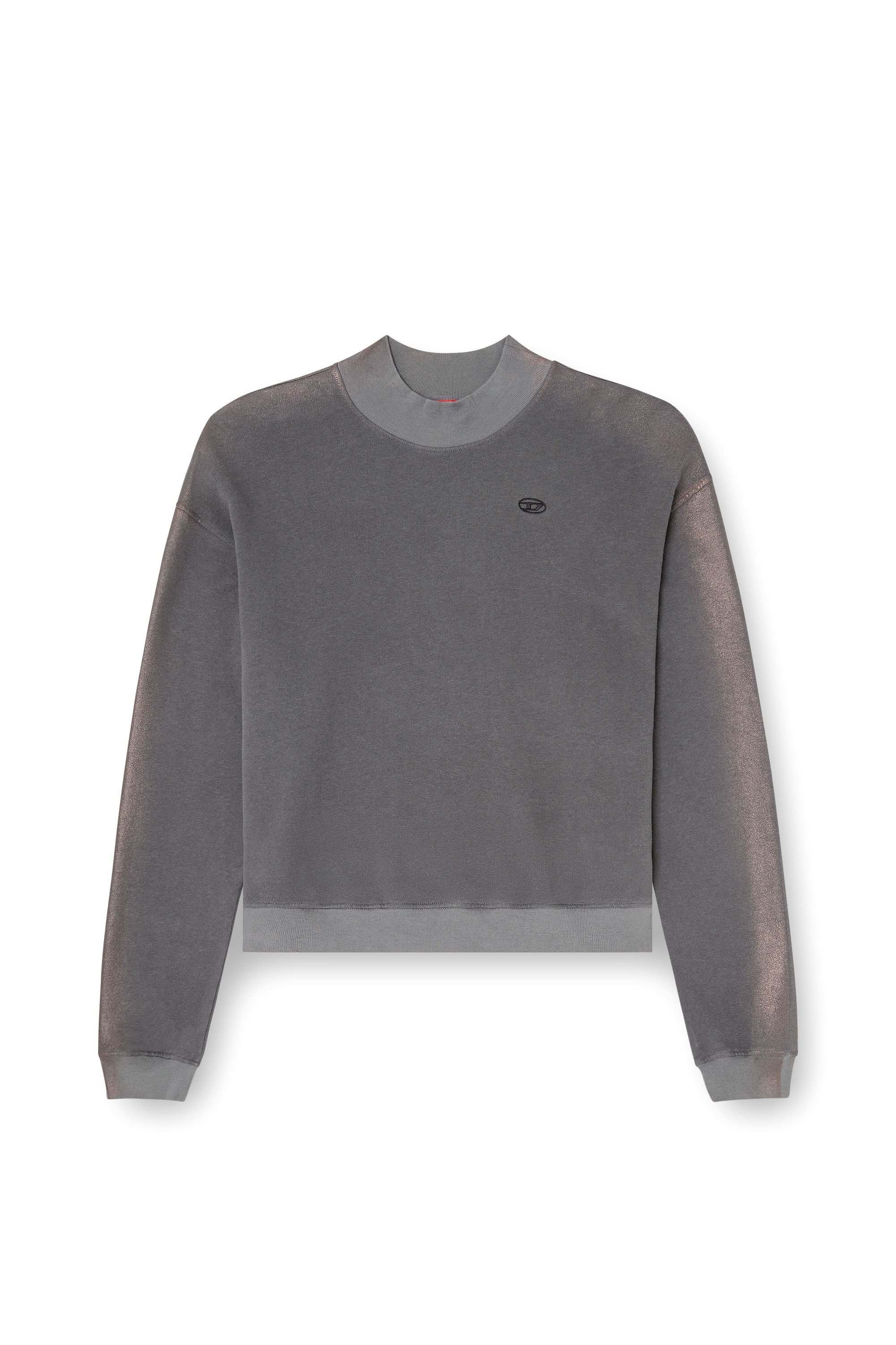 Diesel - F-ALEXAN-S1, Female's プルオーバースウェット in グレー - 2