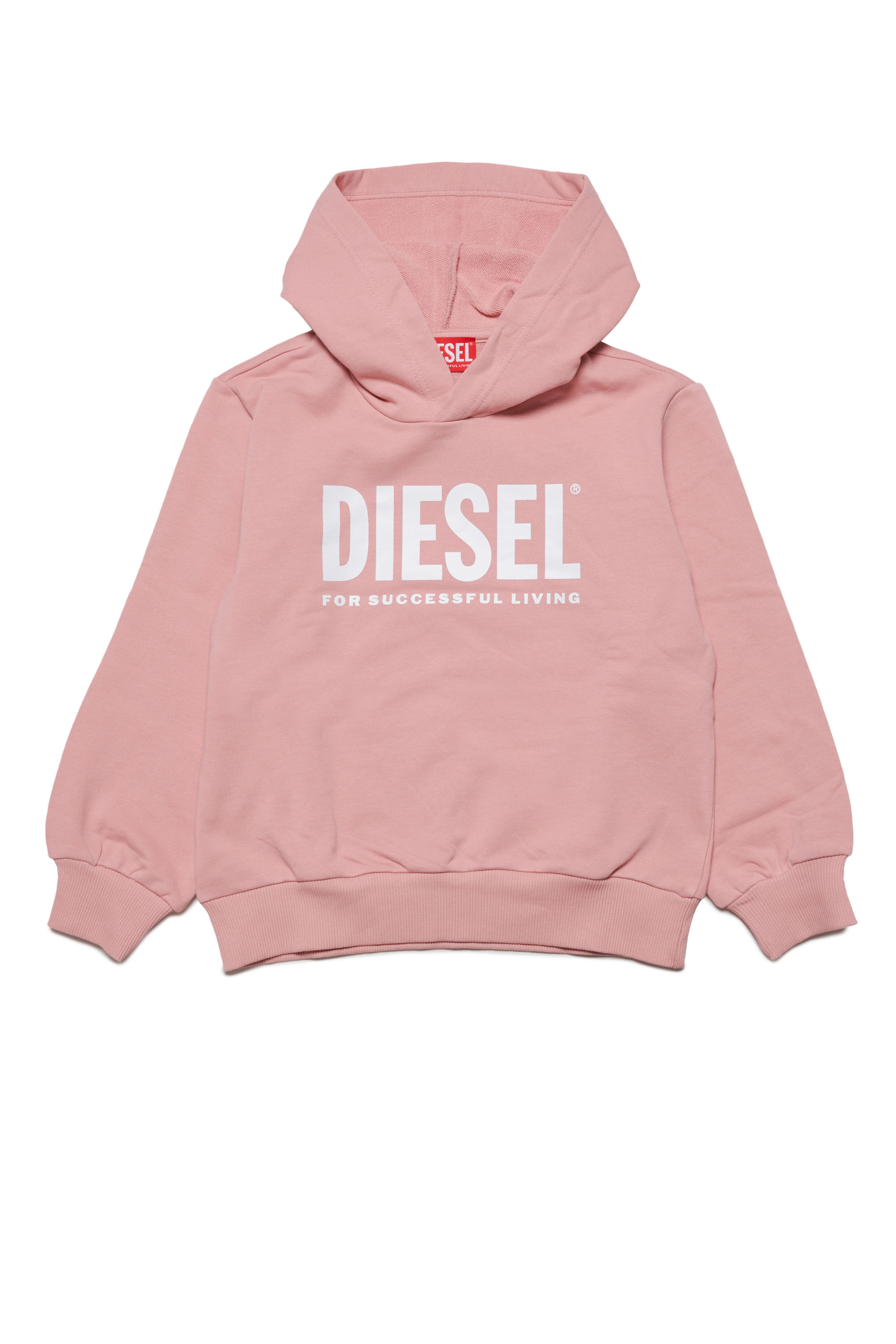 Diesel - LSFORT DI OVER HOOD, ピンク / ホワイト - Image 1