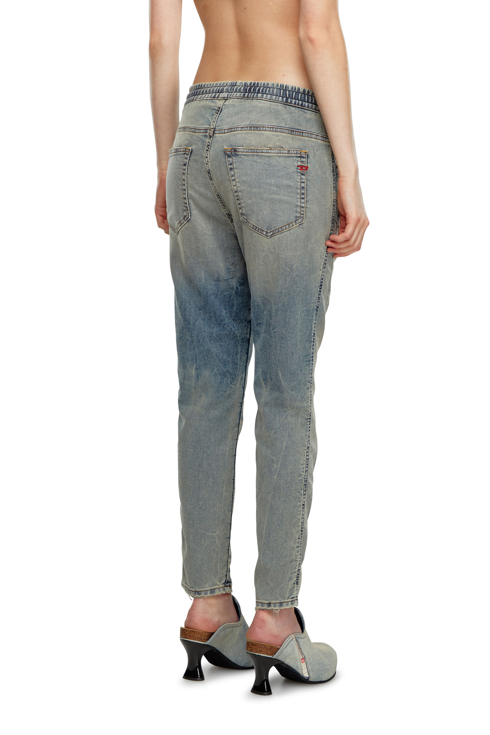Diesel - Female's Regular 2041 D-Fayza Joggjeans® 068MA, ミディアムブルー - 4