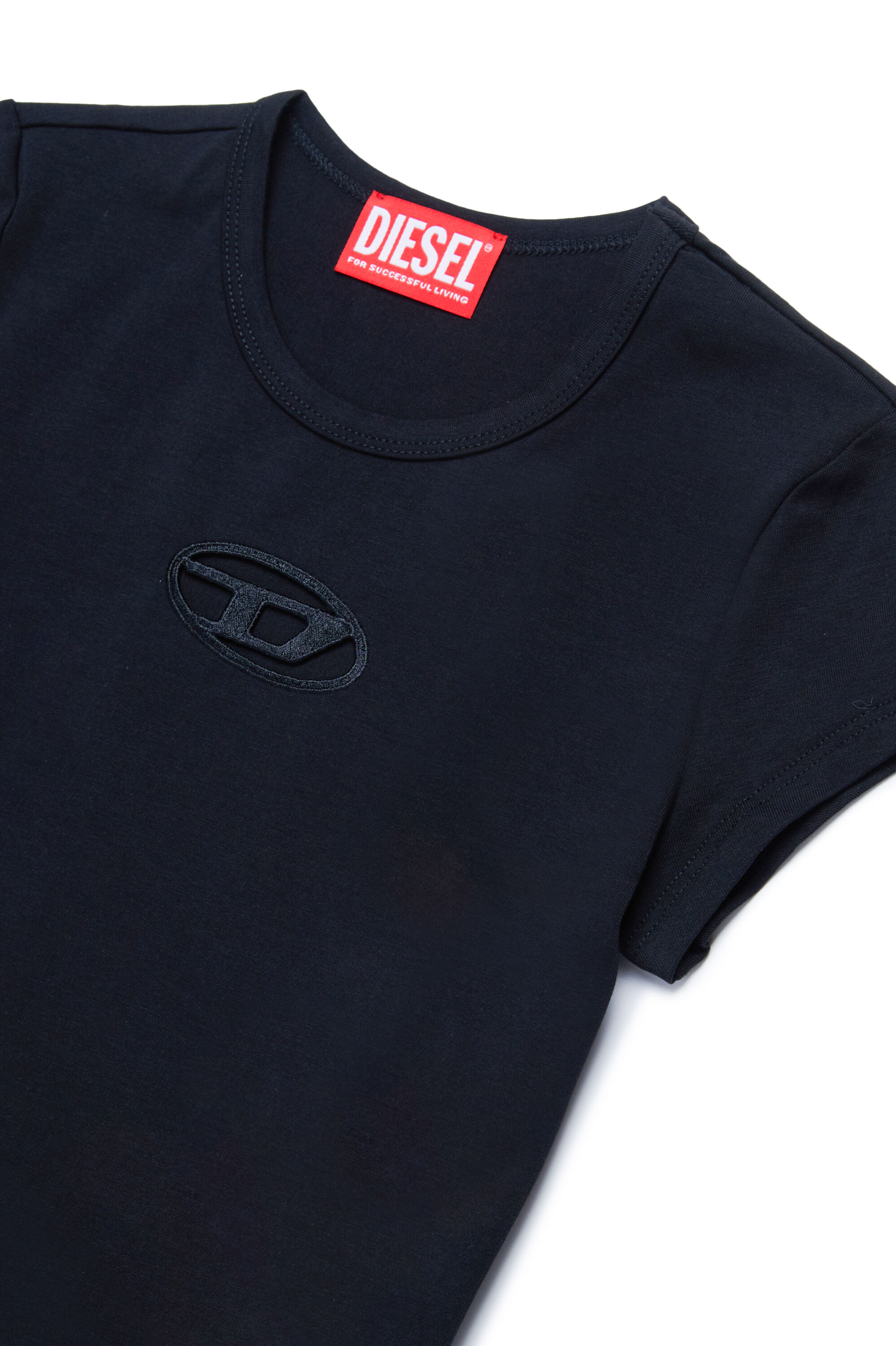 Diesel カットアウトオーバルDロゴTシャツ TANGIE ｜ディーゼル
