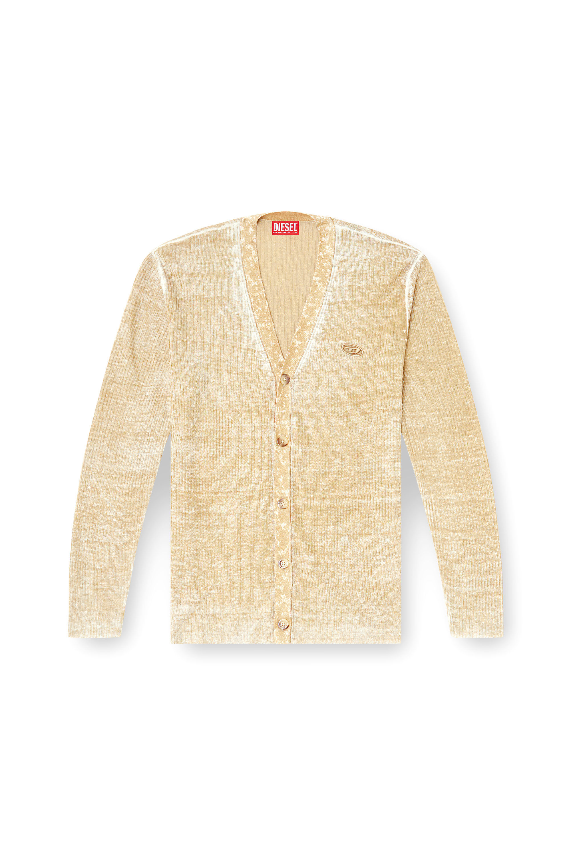 Diesel - M-ROBIN, Female's Linen cardigan in null - 2