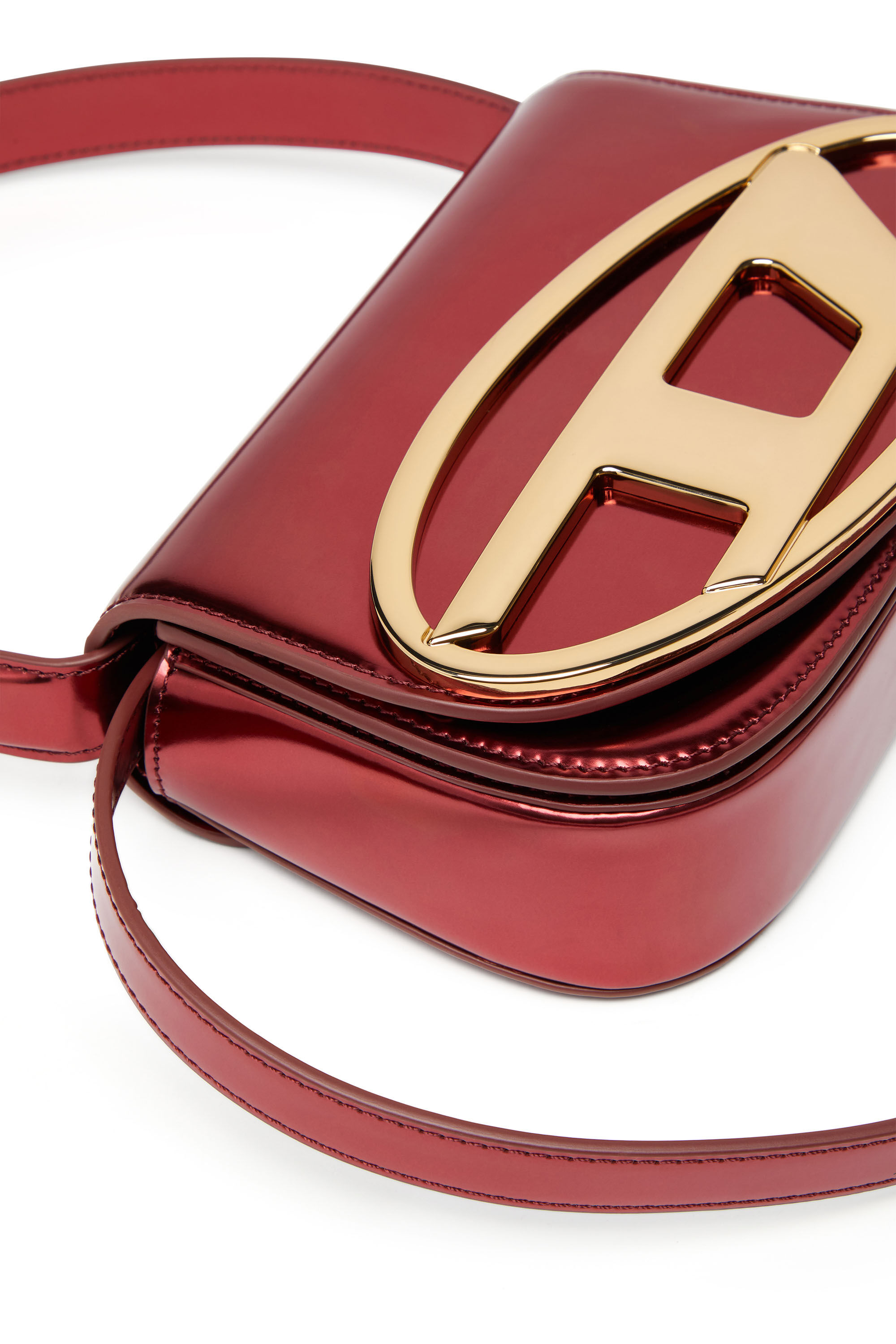 Diesel - CL-1DR, Female's CL-1DR - Leather shoulder bag in バーガンディー - 6