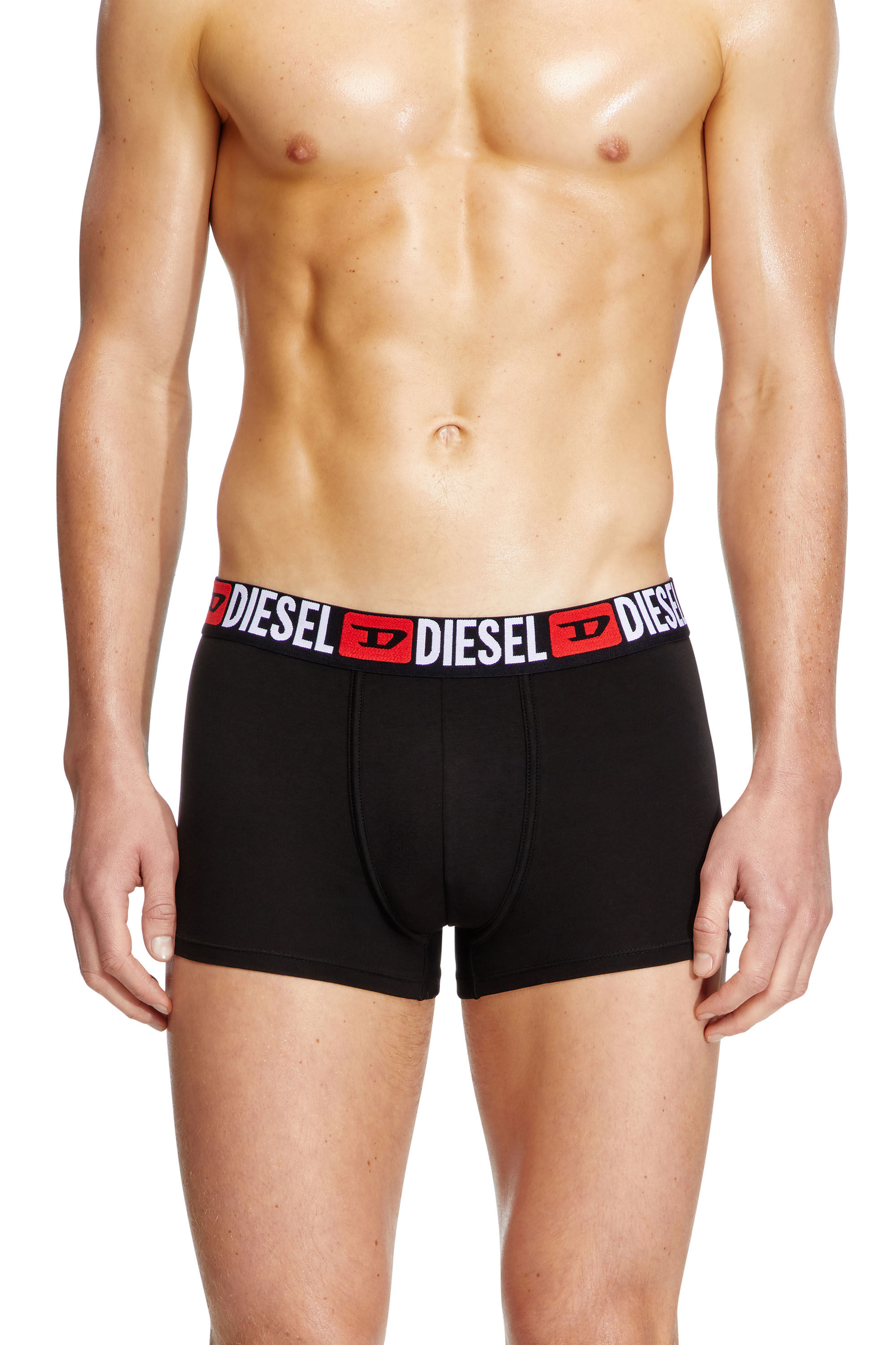 Diesel - DAMIEN, Male's Stretch cotton boxer briefs in ブラック - 3