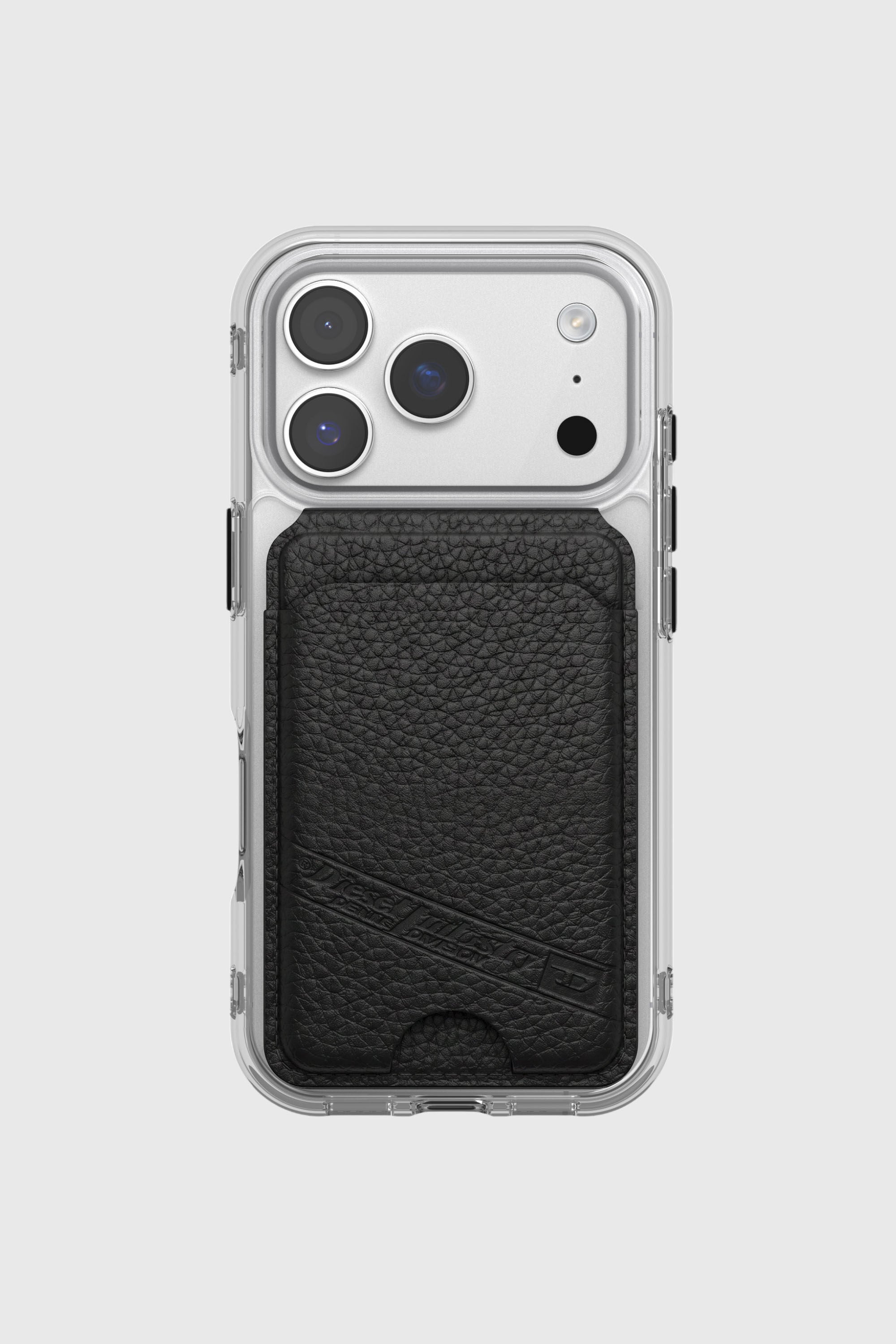 Diesel - 60649 CARD HOLDER, Unisex's Flag D MagSafe card holder in ブラック - 2
