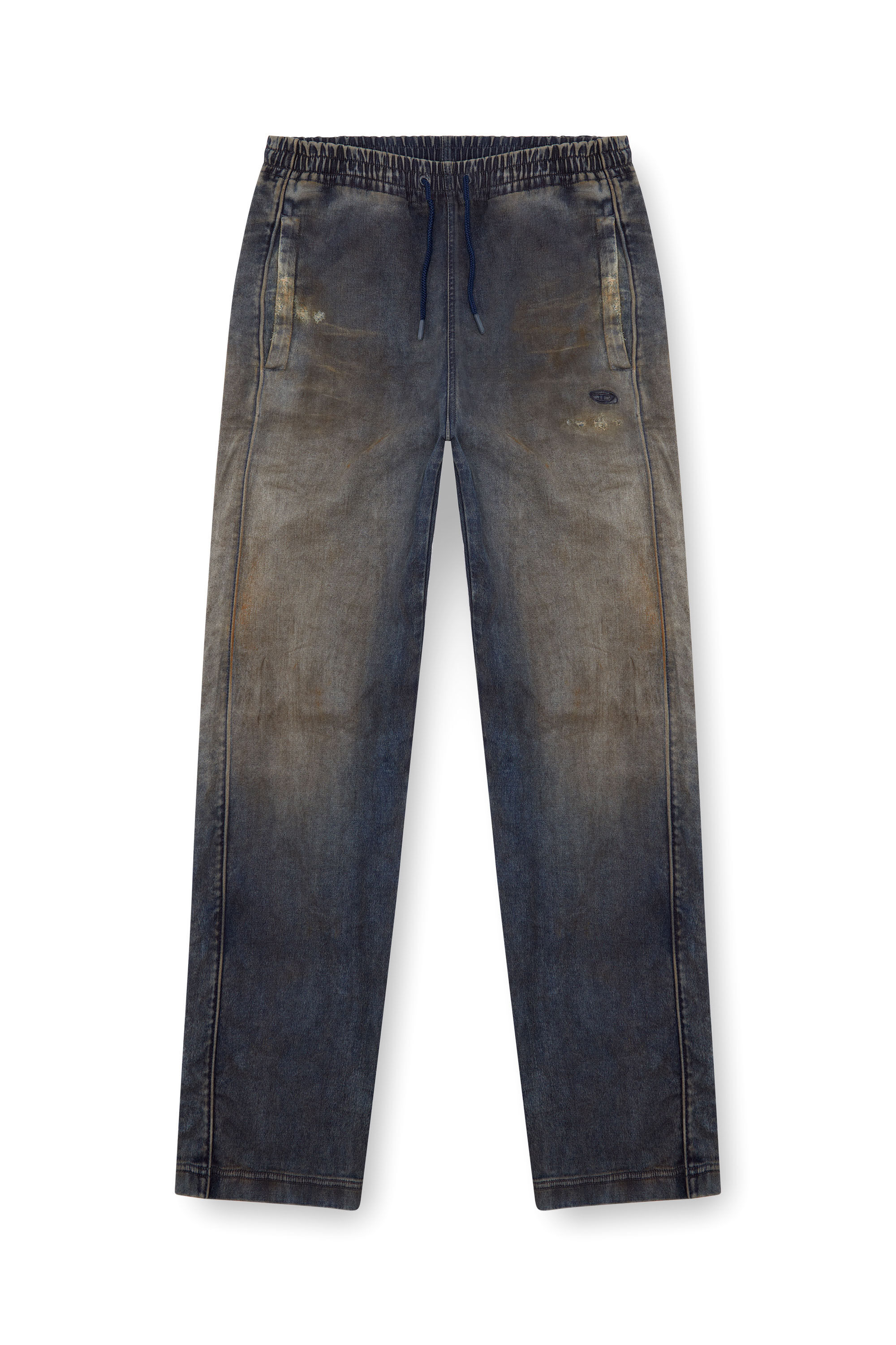 Diesel - Male's Relaxed D-Martyans Track Denim 068LV, ダークブルー - 2