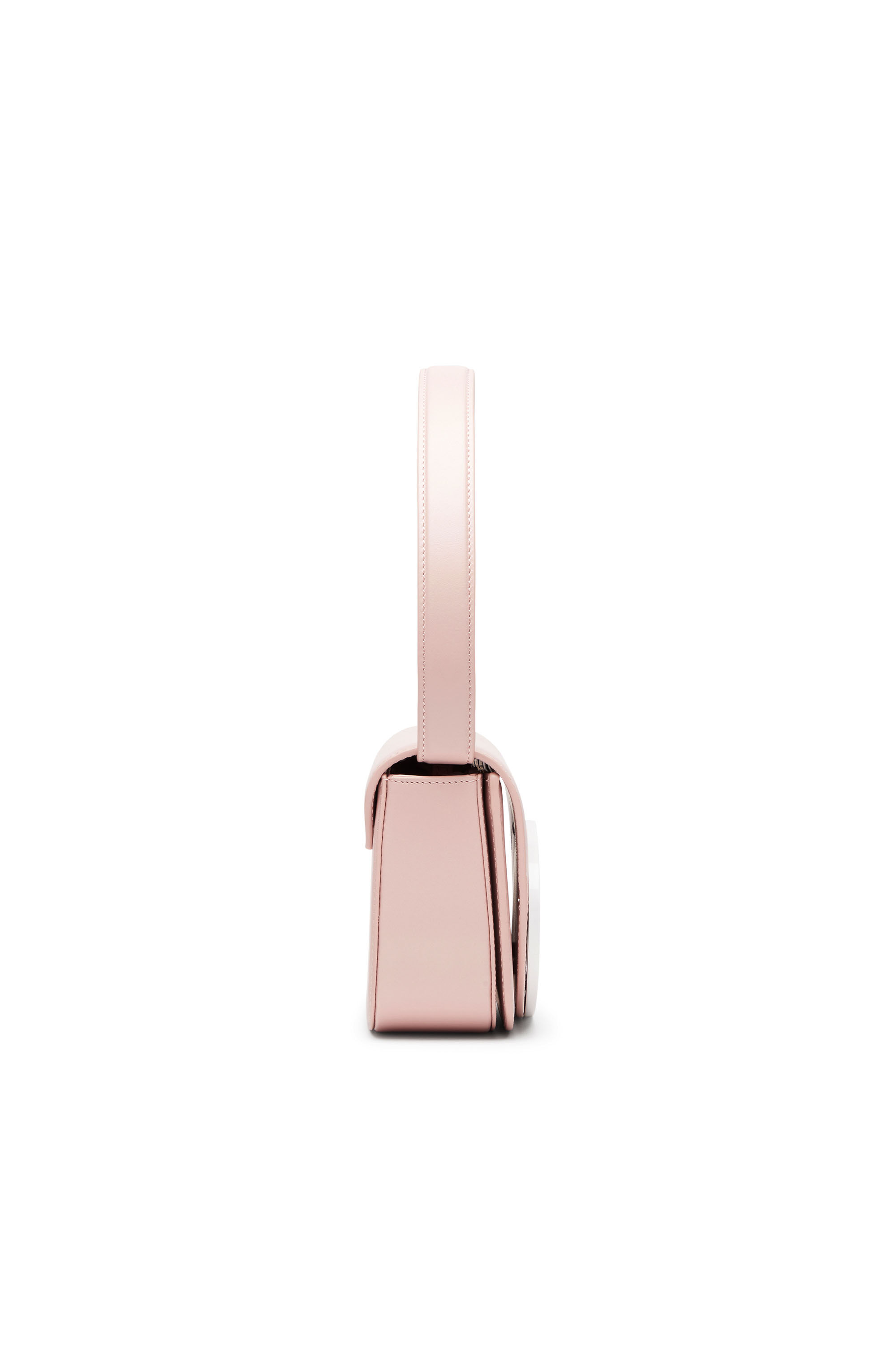 1DR 1DR-Iconic shoulder bag in pastel leather｜ピンク