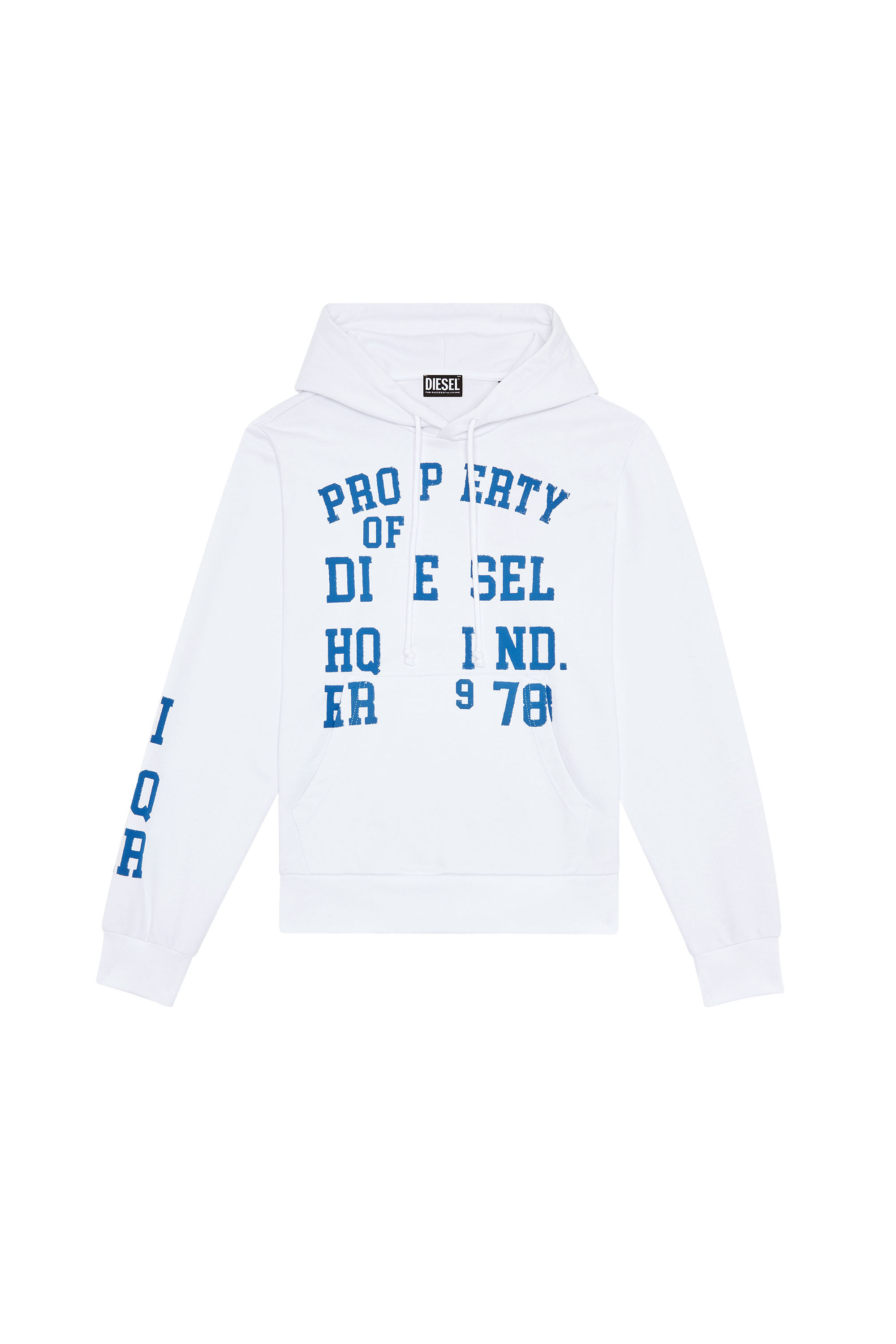S-GINN-HOOD-K32（MEN）: プリントパーカー｜ディーゼル（DIESEL）公式 