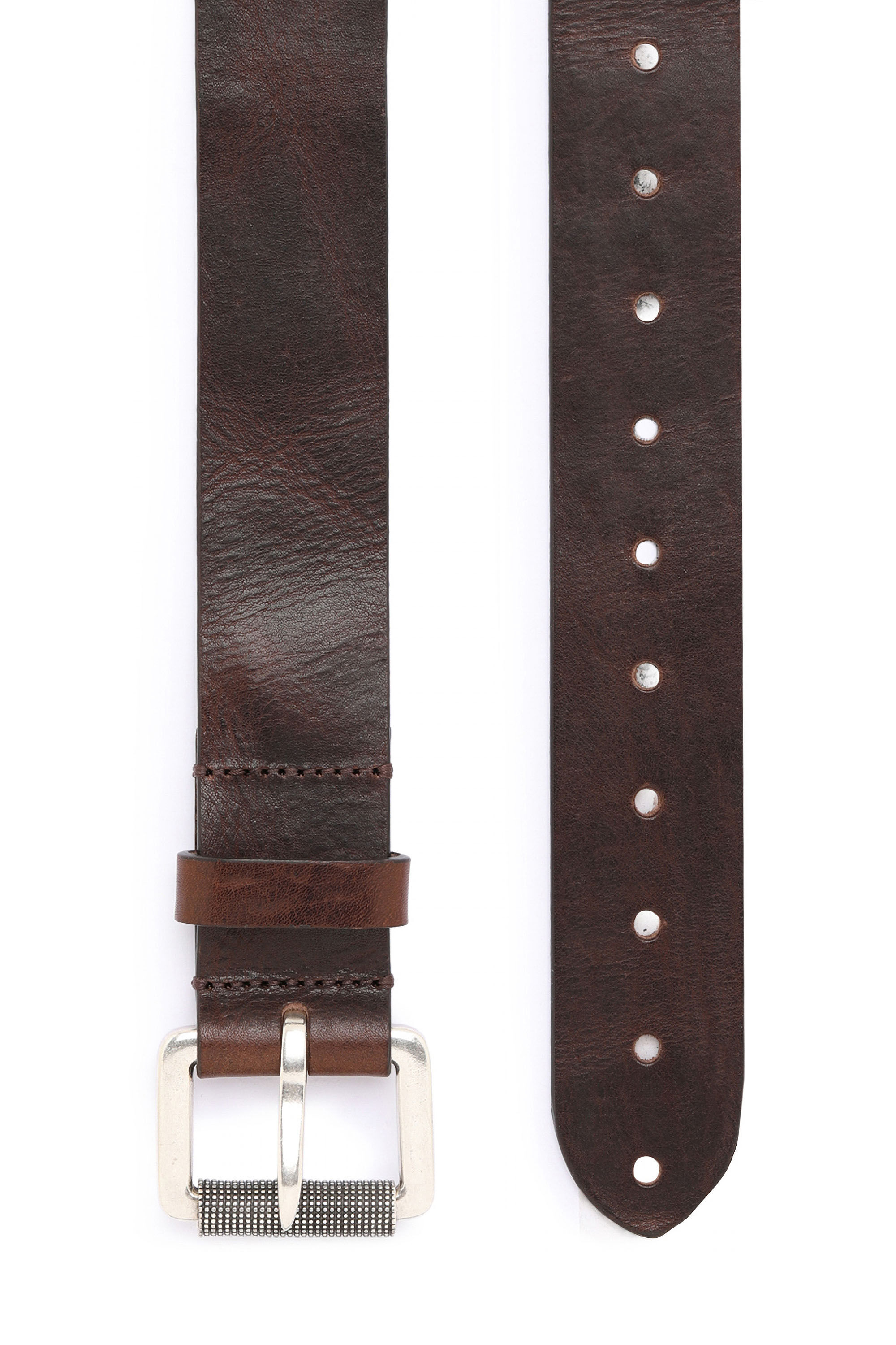 Diesel - B-STELLAR, Male's ベルト ロゴ in Brown - 2
