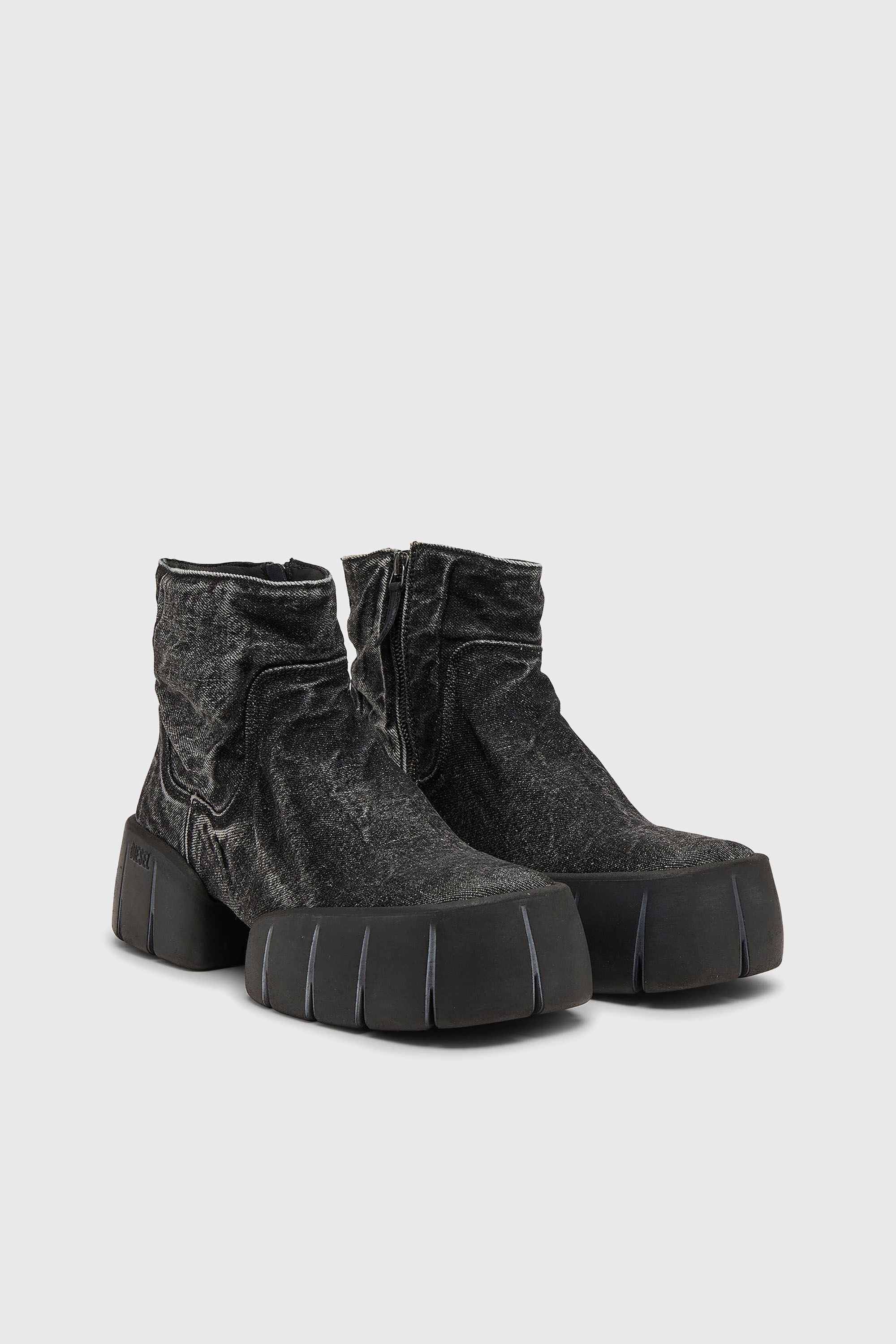 Diesel - D-TEX BT, Male's ブーツ in ブラック - 2