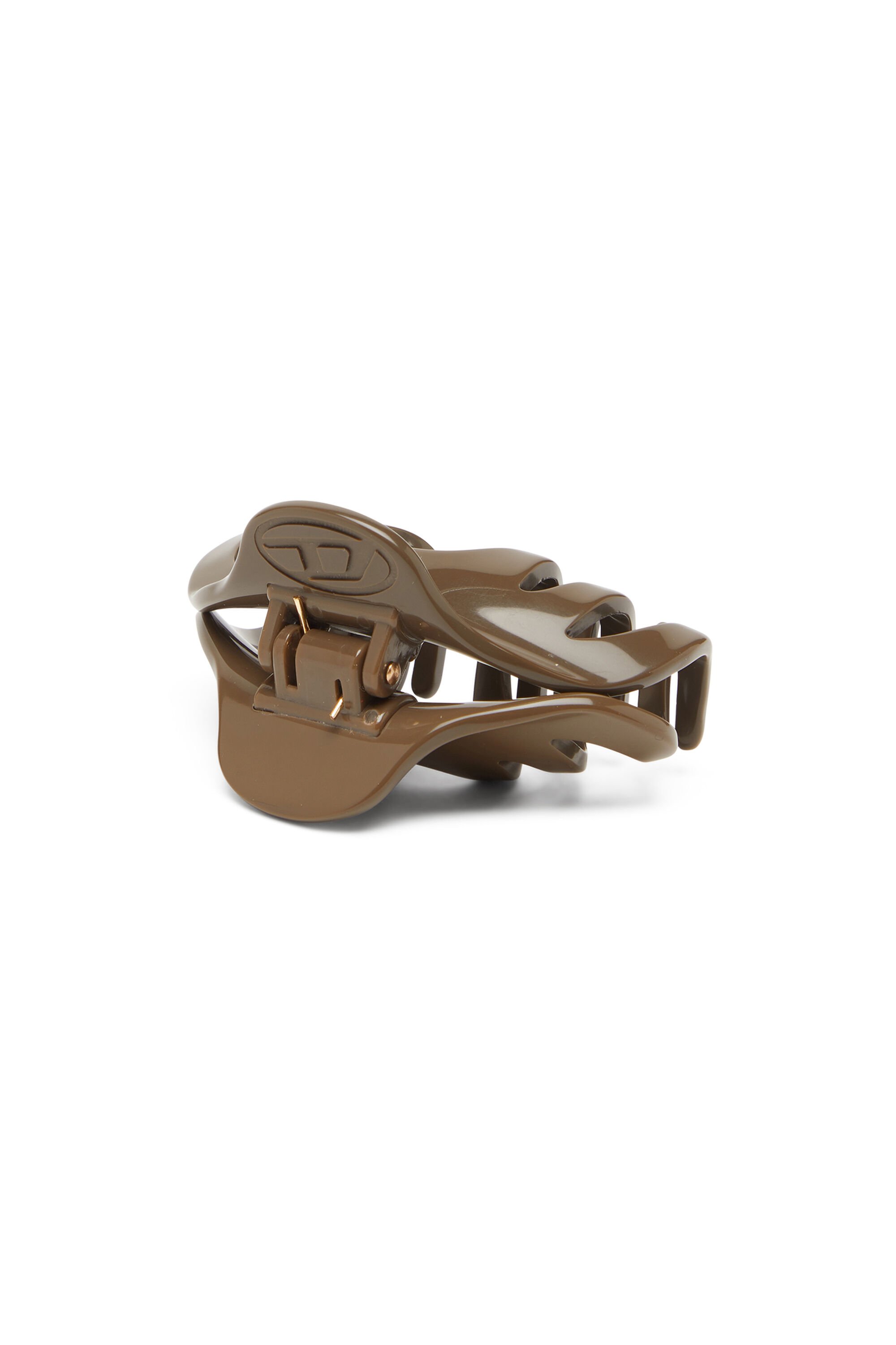 Diesel - TALON CLIP, Female's ヘアクリップ in ブラウン - 1