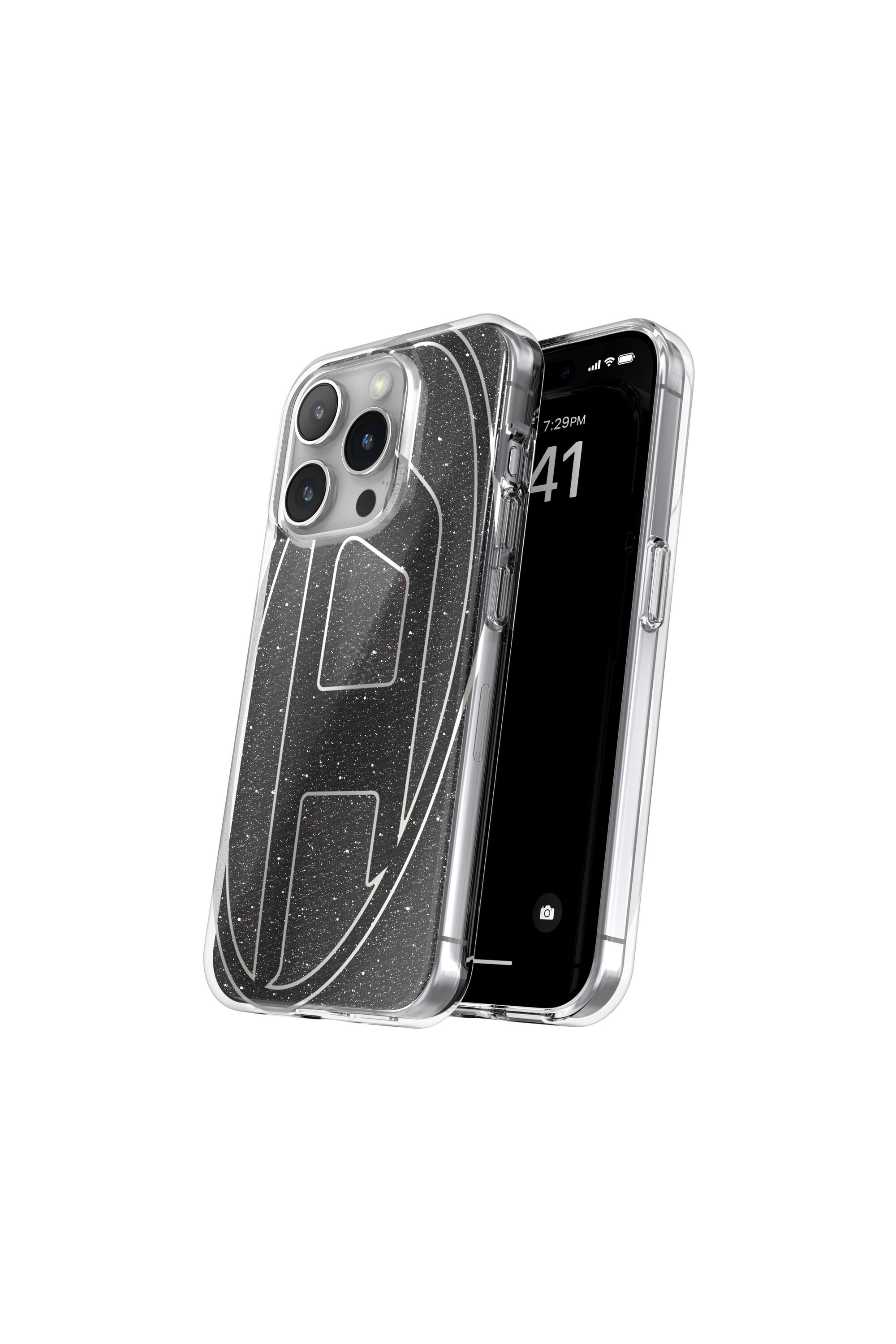 Diesel - 60024 AOP CASE, Unisex's iPhone 15 Pro in ブラック - 3