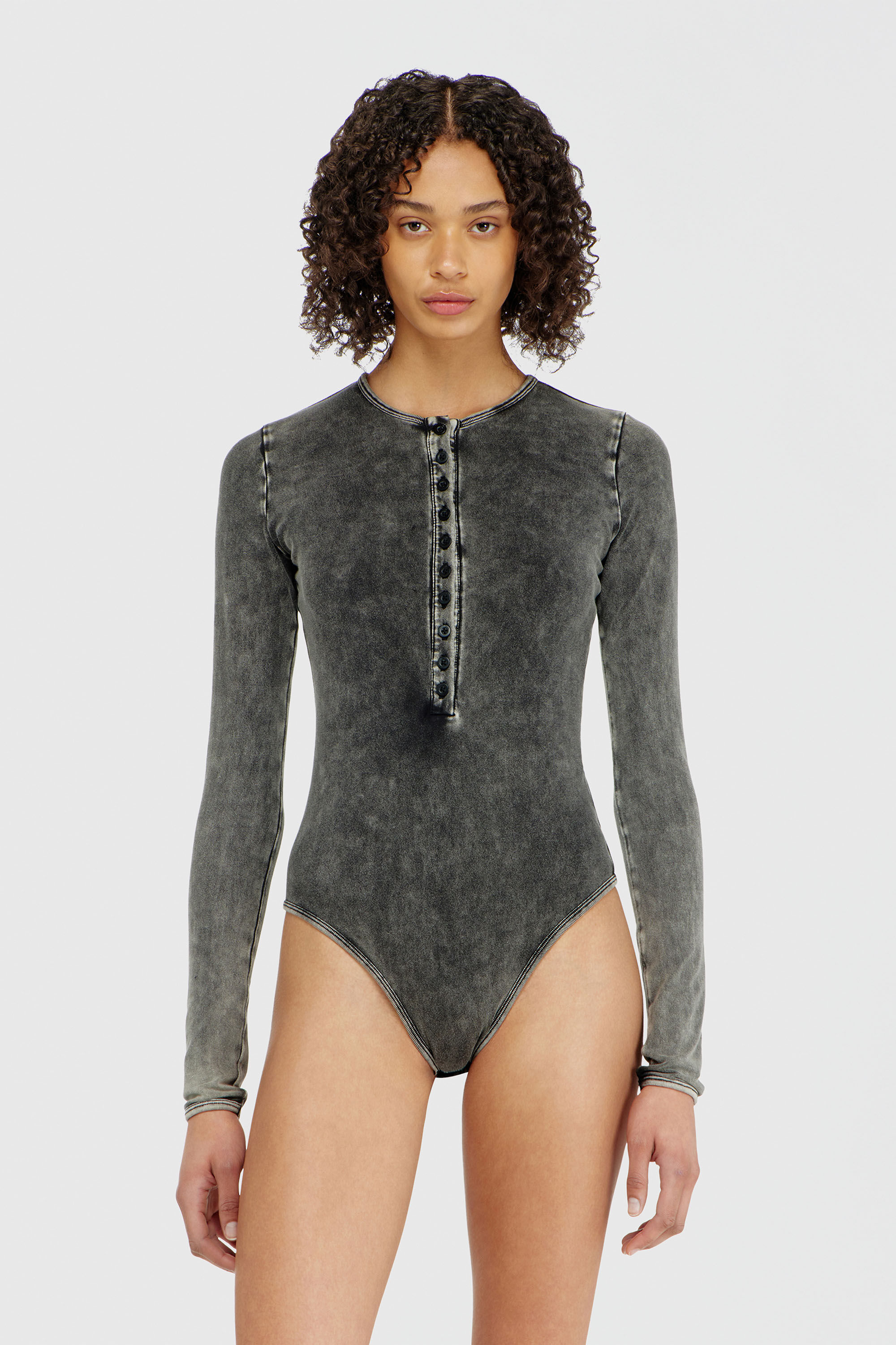 Diesel - FRESYA-DNM, Female's ボディスーツ in ダークグレー - 3