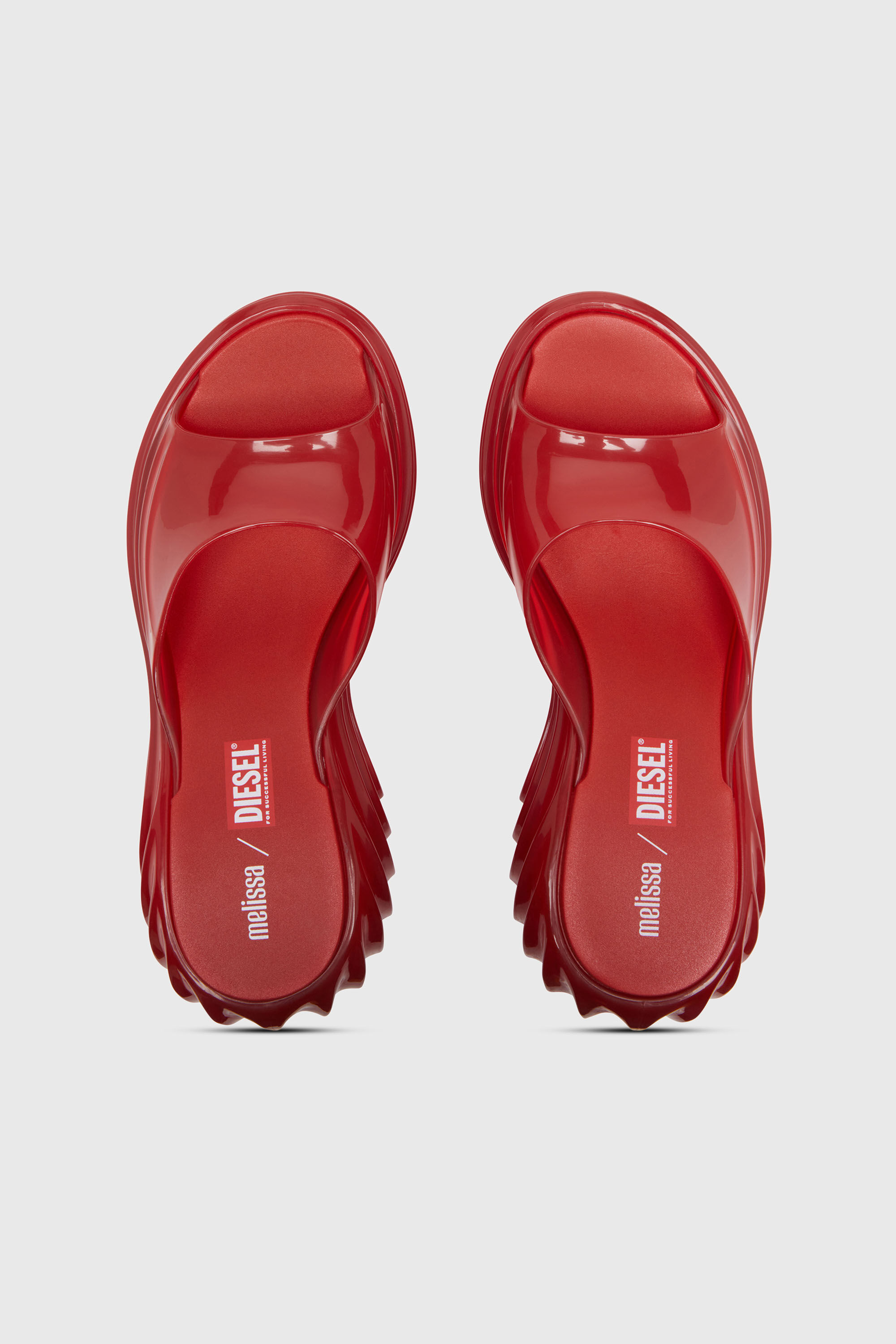 Diesel - MELISSA QUANTUM PLATFORM, Female's サンダル in レッド - 6