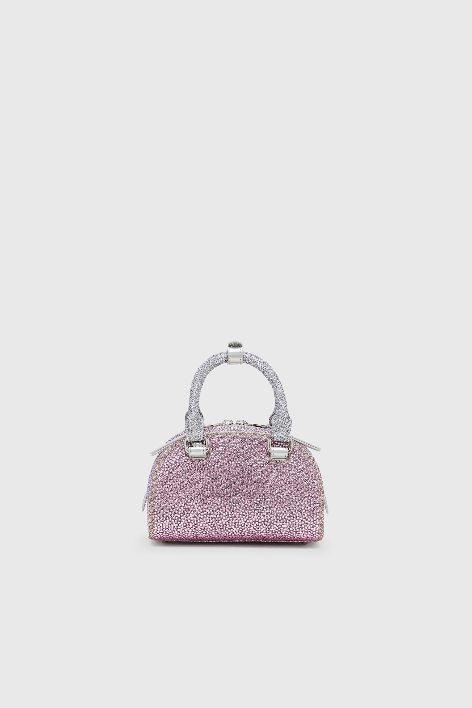 Diesel - 1DR DOME CROSSBODY, Female's クロスボディバッグ in ピンク / ホワイト - 3