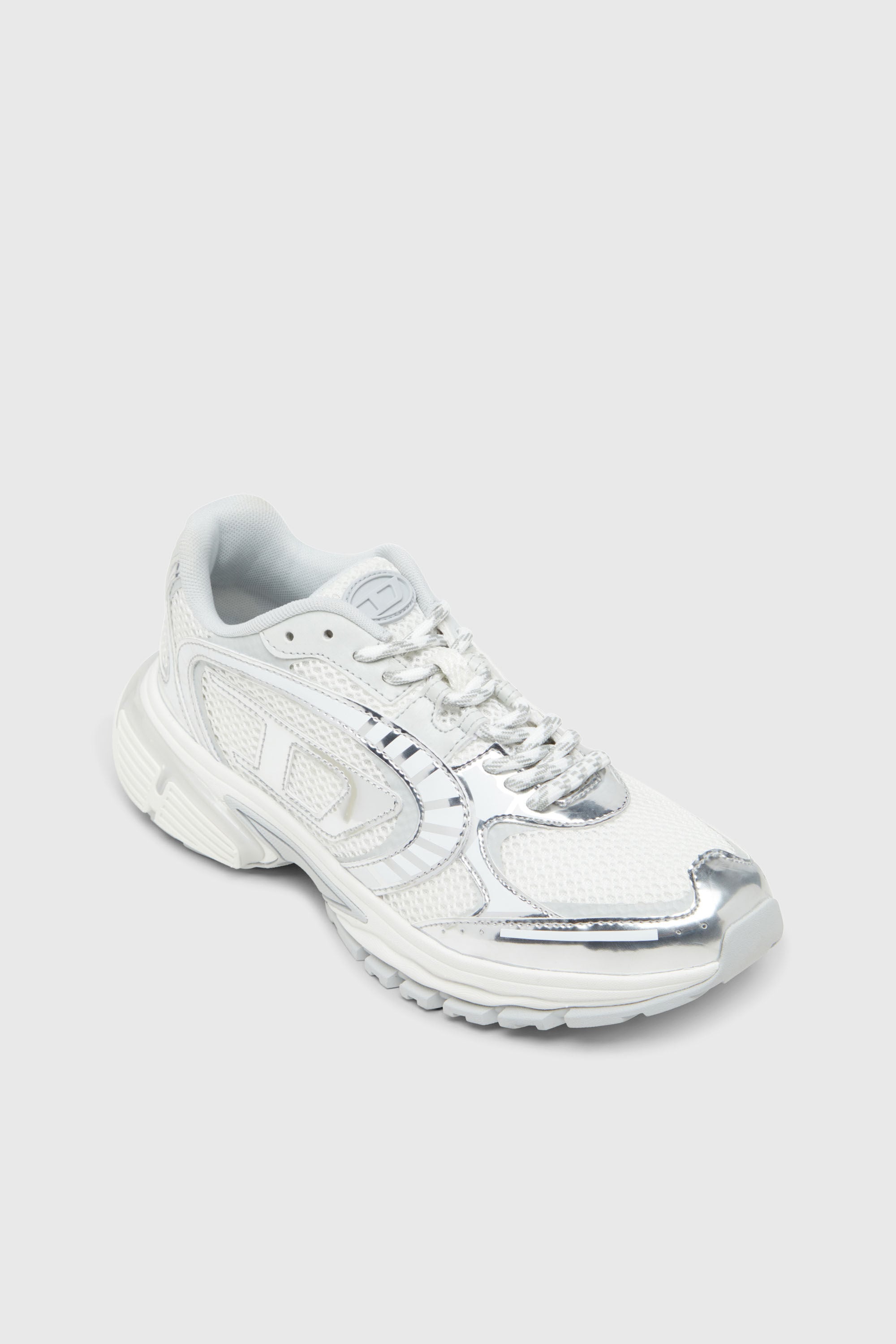 Diesel - S-PRO-V-DENSE LOW W, Female's ローカットスニーカー in ホワイト/シルバー - 7