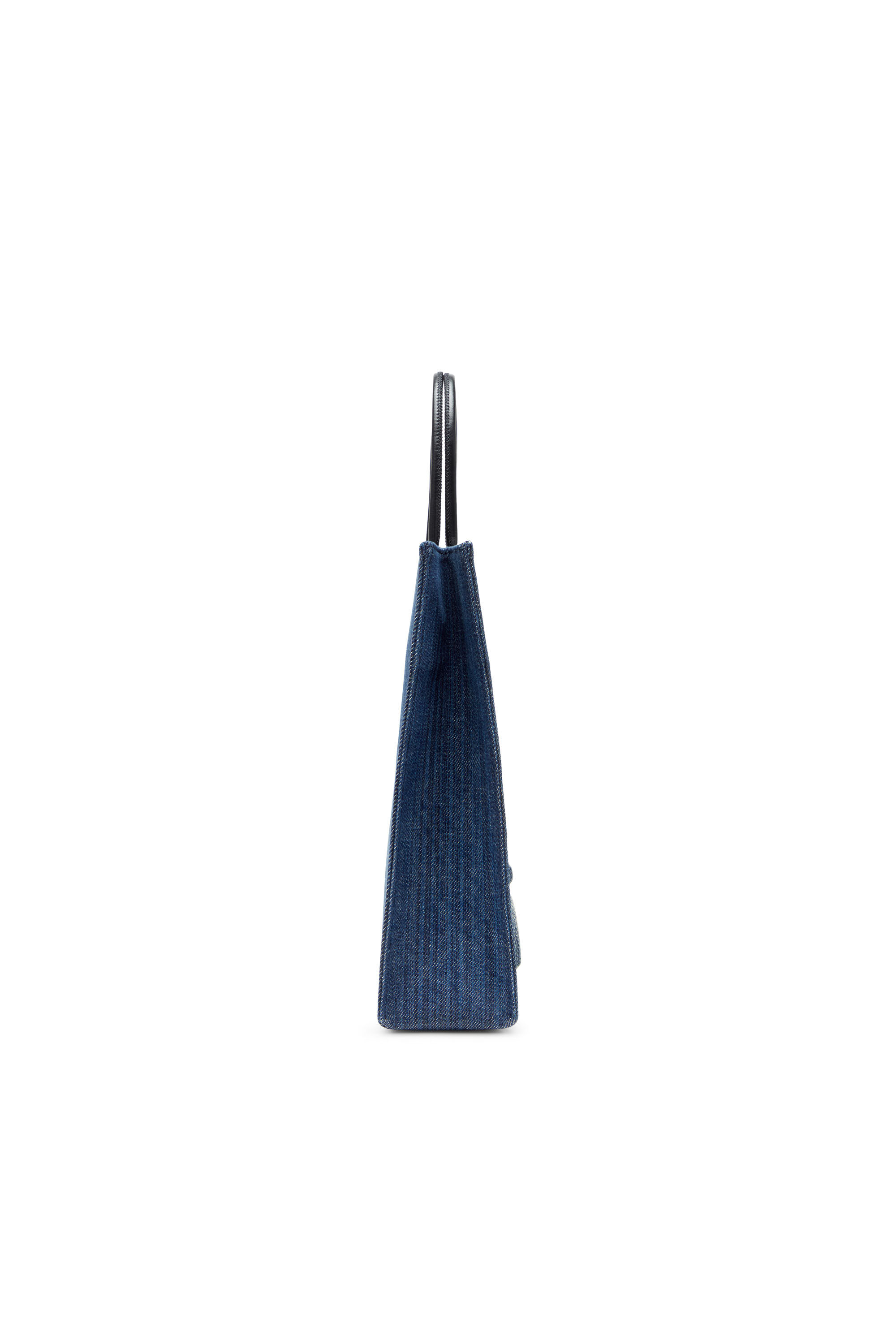 Diesel - LES SHOPPERS SHOPPER M X, Male's Les Shoppers-Tote bag in solarised striped denim in ブルー - 3