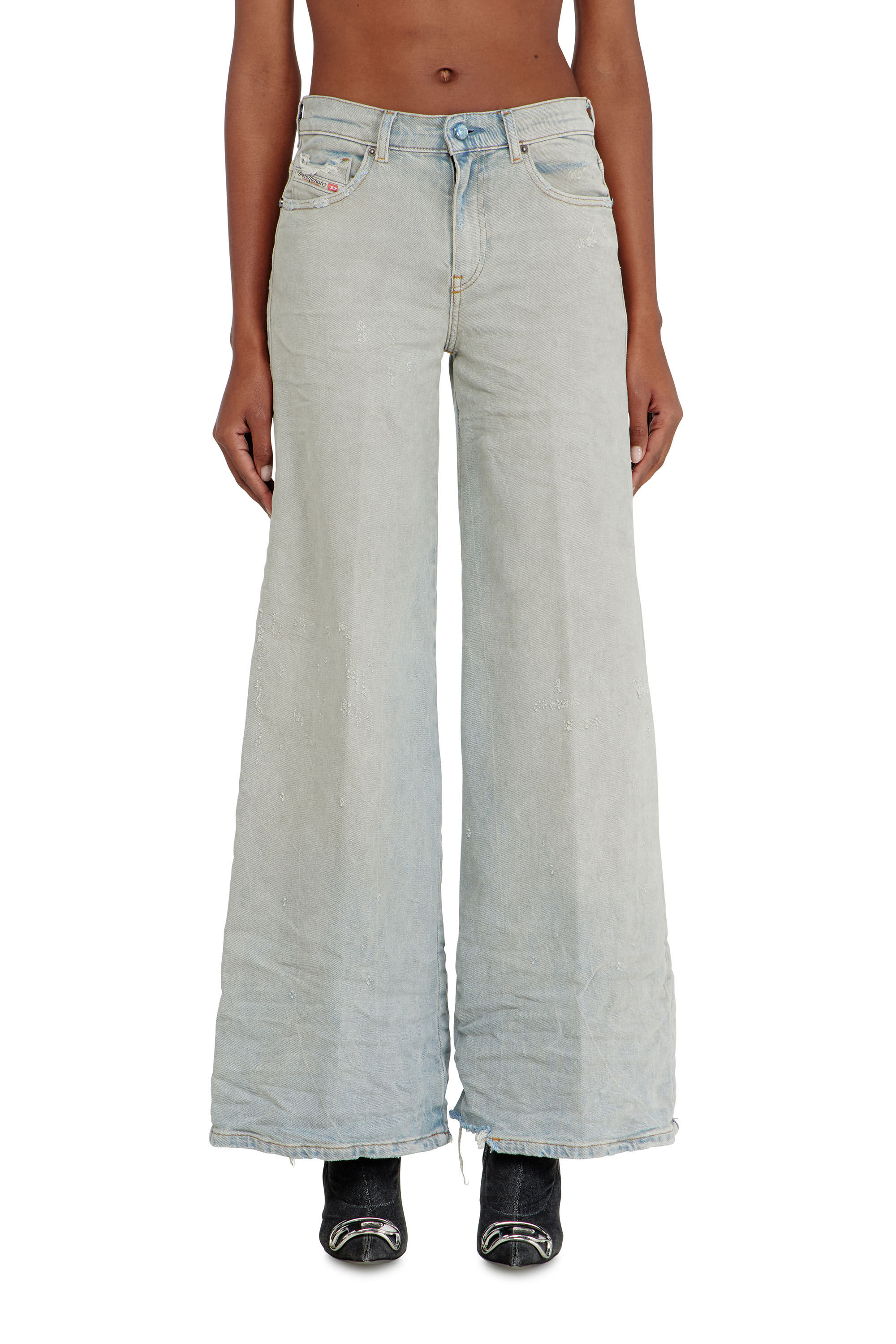 Diesel - Female's Flare Jeans 1978 D-Akemi 09N47, ライトブルー - 2