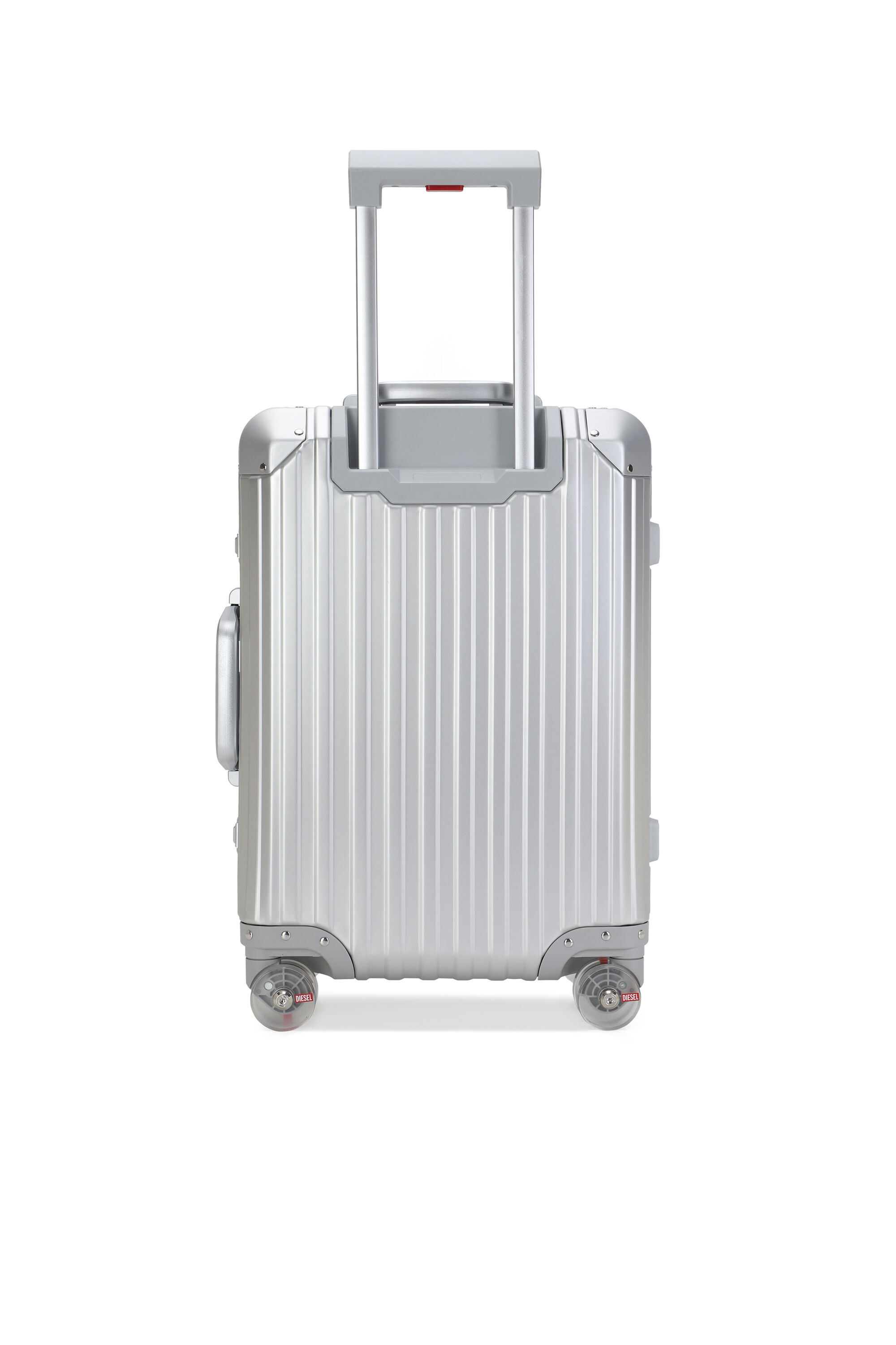 Diesel - DIESEL ALUMINUM TROLLEY- DSL002, Unisex's Aluminum suitcase size S in シルバー - 2