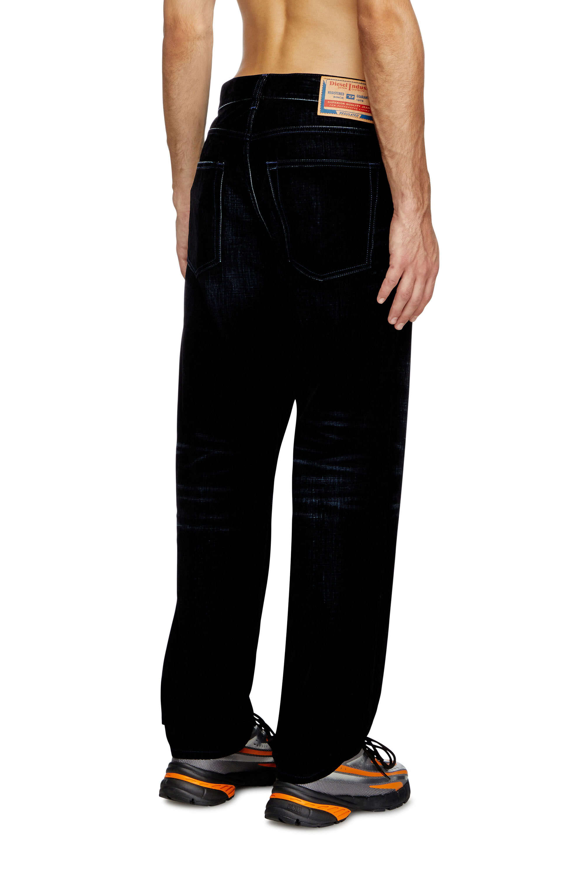 Diesel - Male's Regular Jeans 2024 D-Macs 068QY, ダークブルー - 4