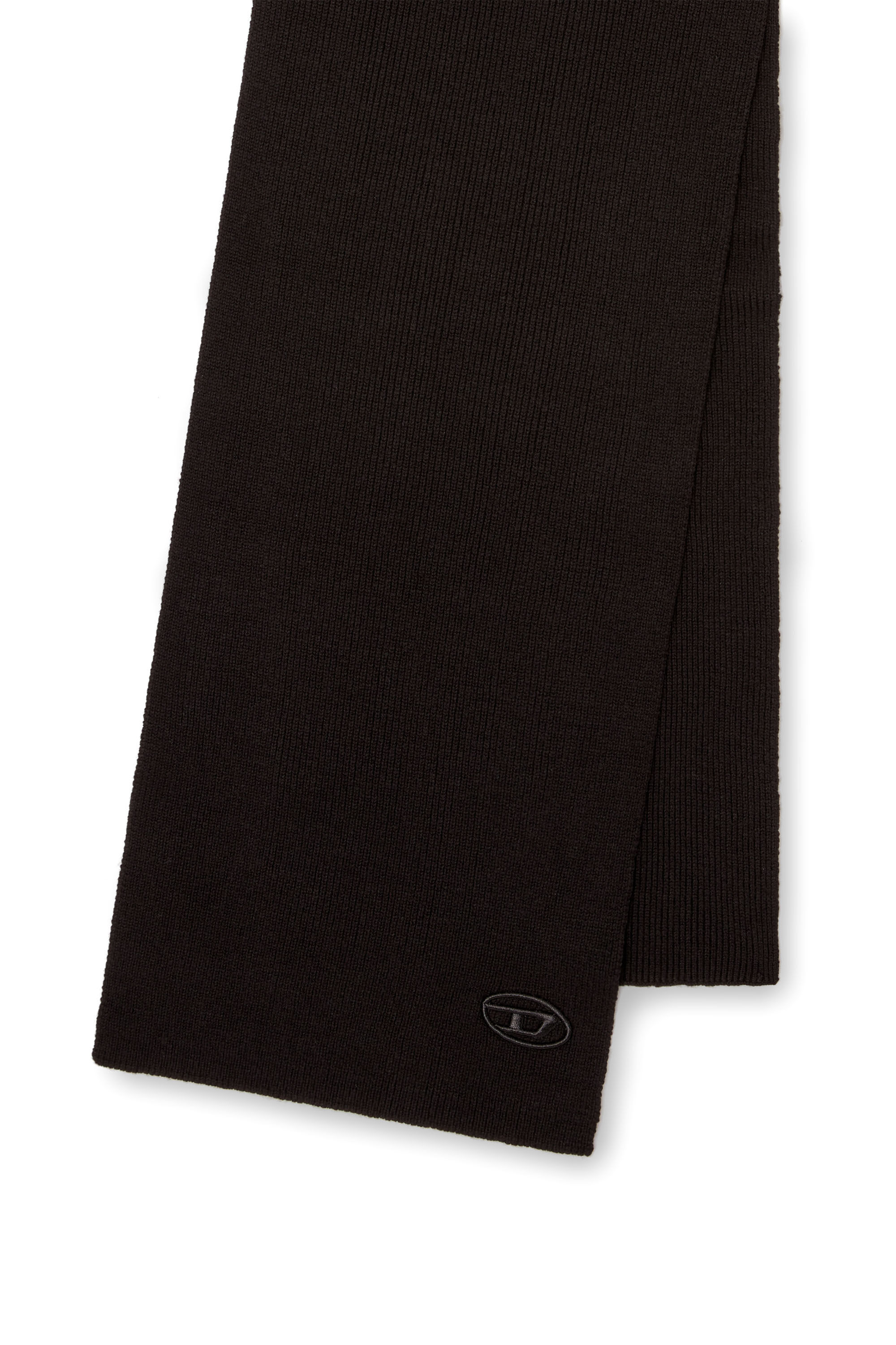Diesel - K-CODER SCARF, Unisex's スカーフ＆マフラー in ブラック - 3