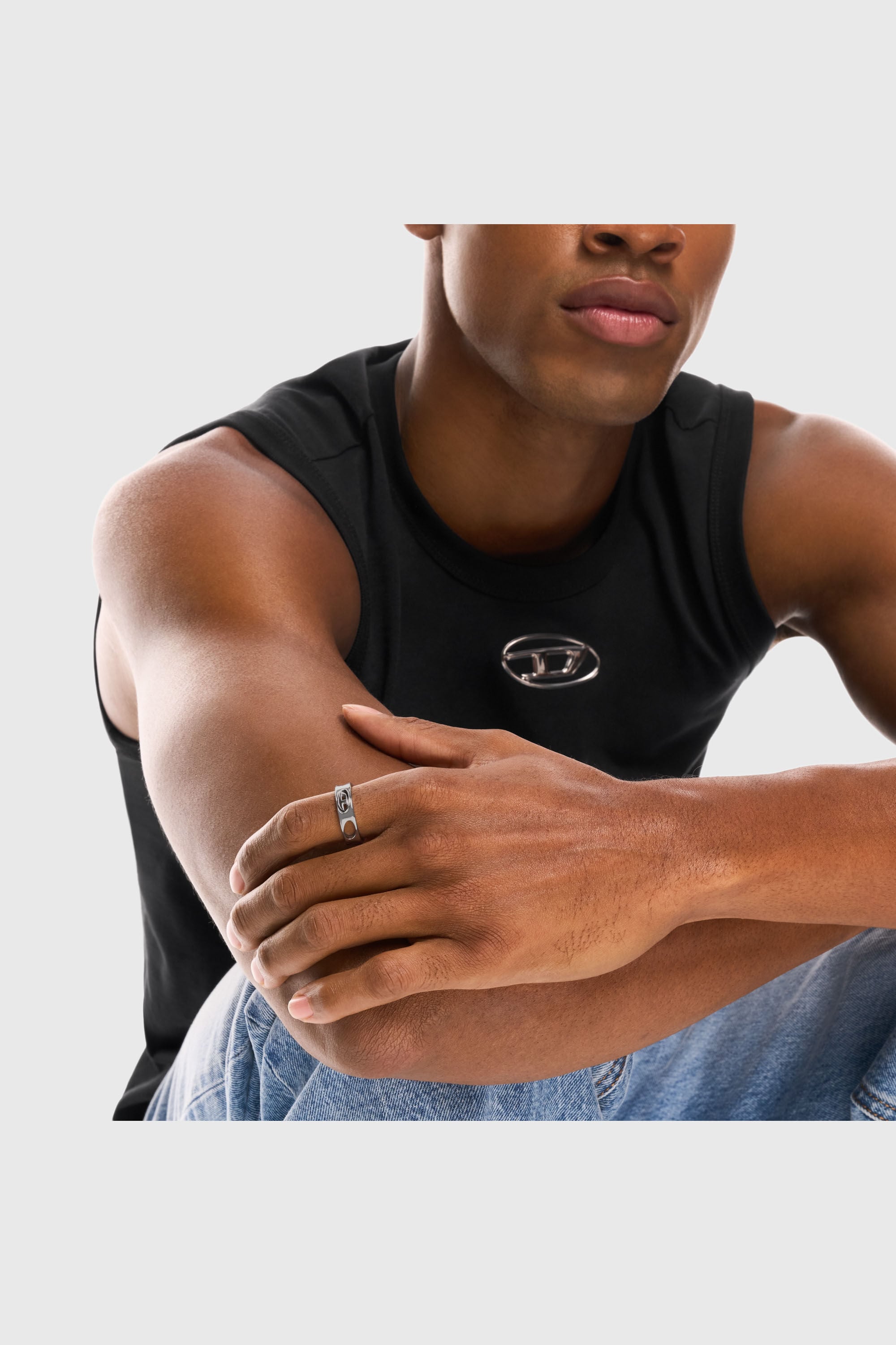 Diesel - DX166540 JEWELLERY, Unisex's リング in シルバー - 4