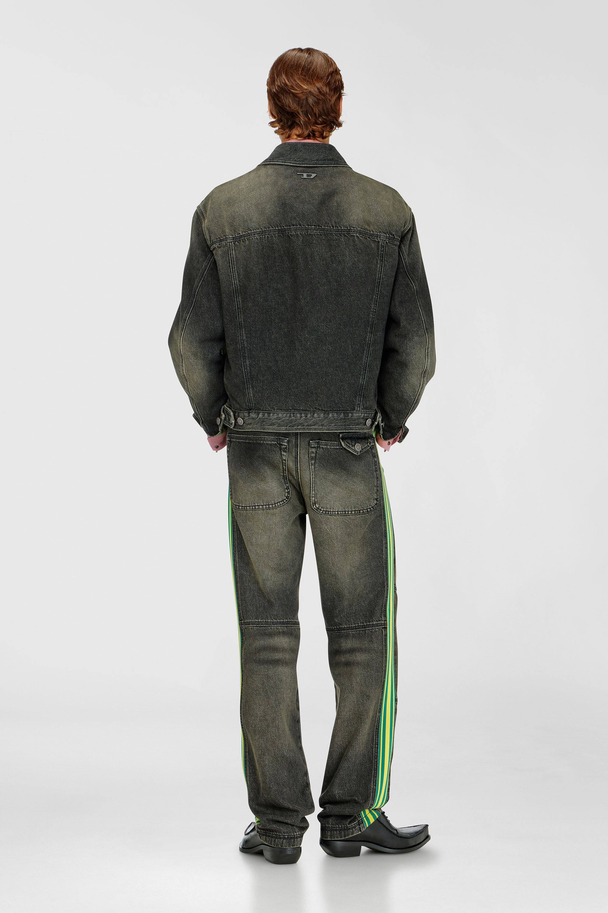 Diesel - Male's Regular Jeans D-Arbus 0DBEZ, ブラック/ダークグレー - 4
